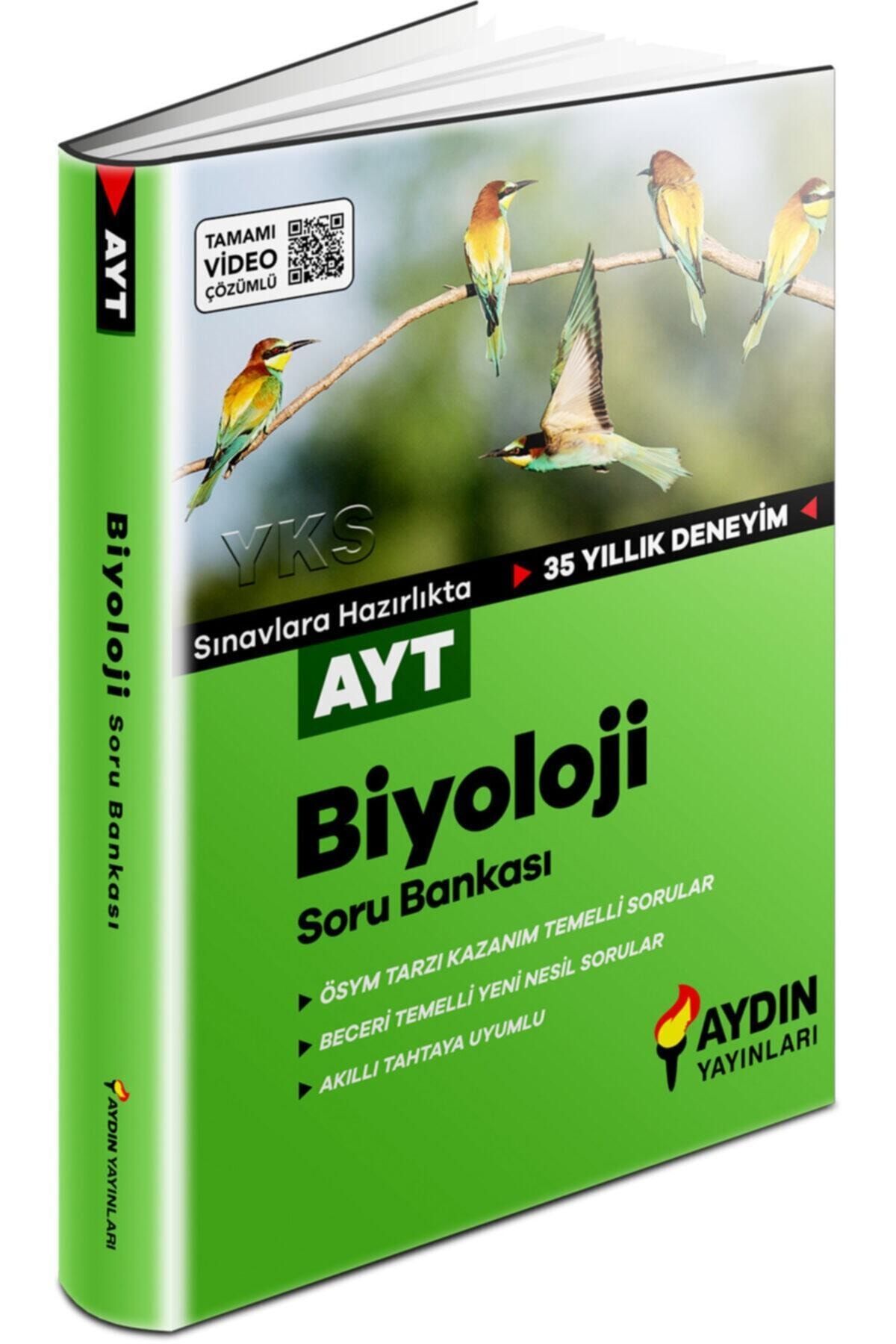 Aydın Yayınları Ayt Biyoloji Soru Bankası 2021