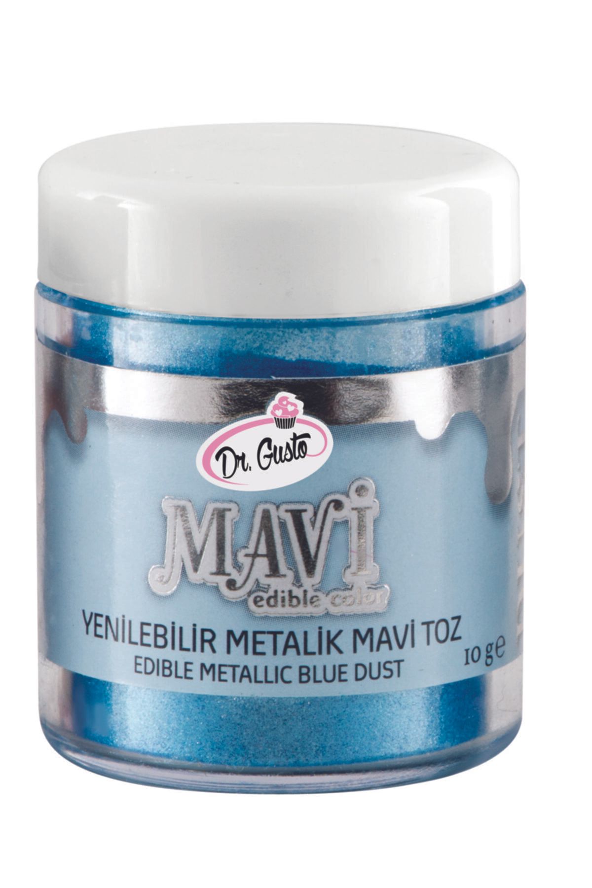 PASTRY PLANET Dr Gusto Yenilebilir Toz Yaldız Mavi 10 Gr