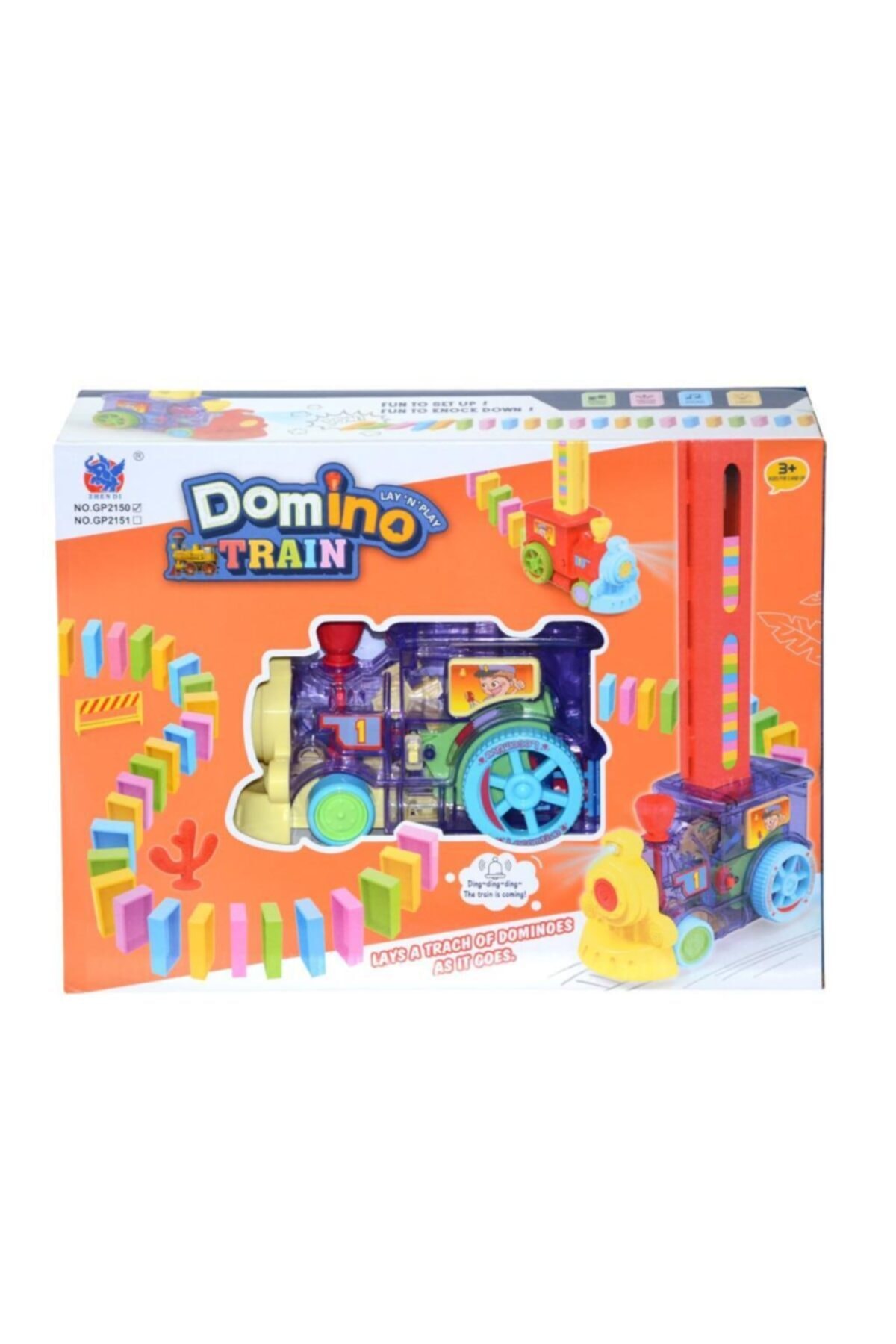 Oyuncakmatik Dominolu Tren Oyun Seti