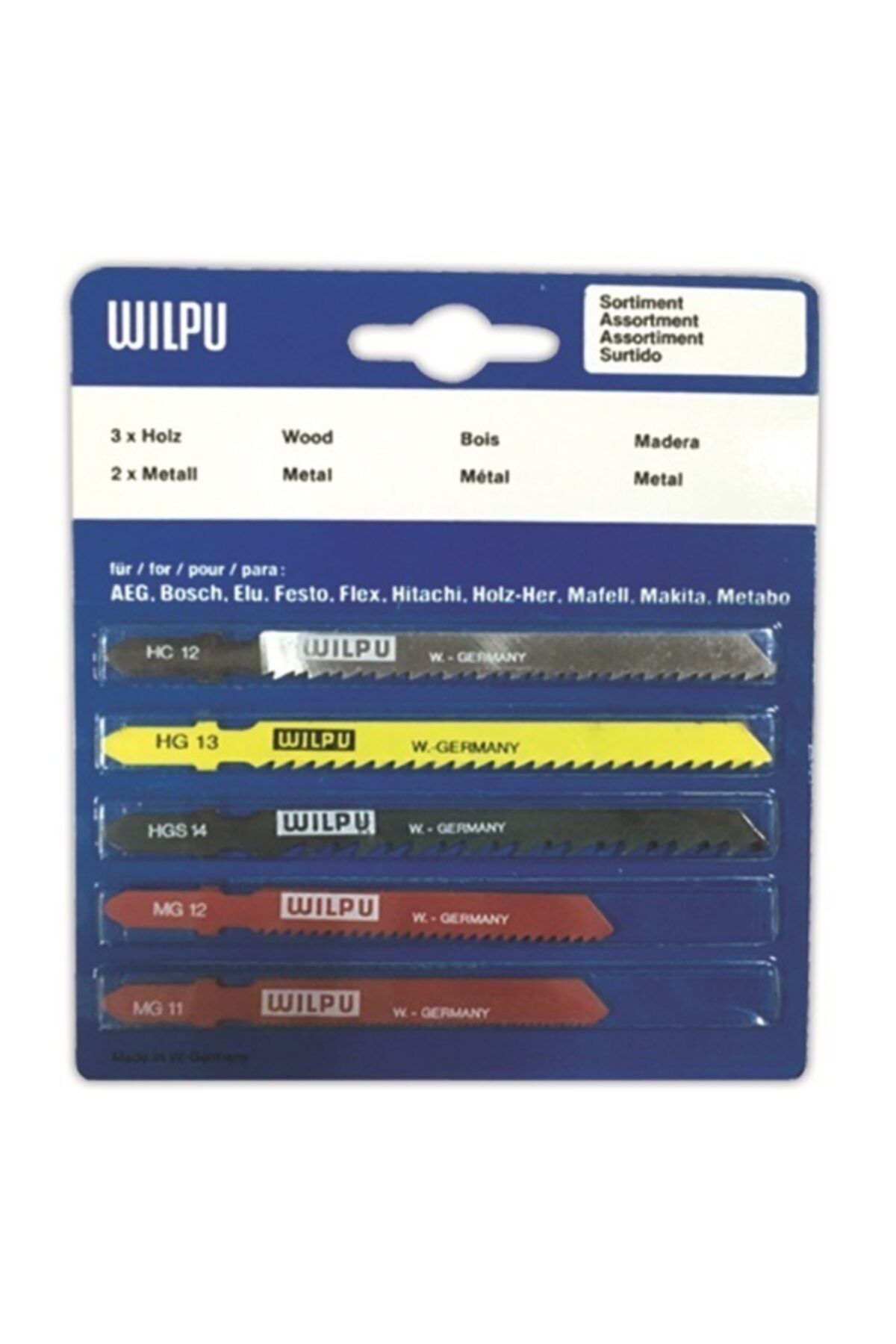 WİLPU Dekupaj Testere (makita,karışık) Wılpu