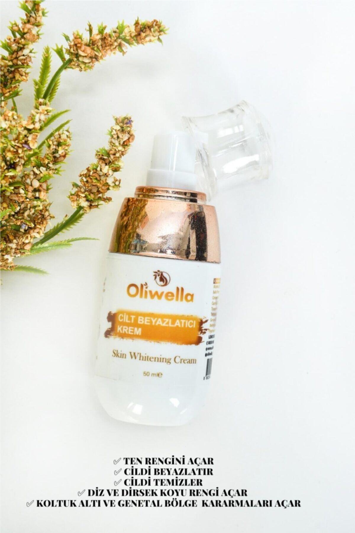 OLİWELLA Cilt Beyazlatıcı Aydınlatıcı Krem 50 Ml Skin Whitening Cream