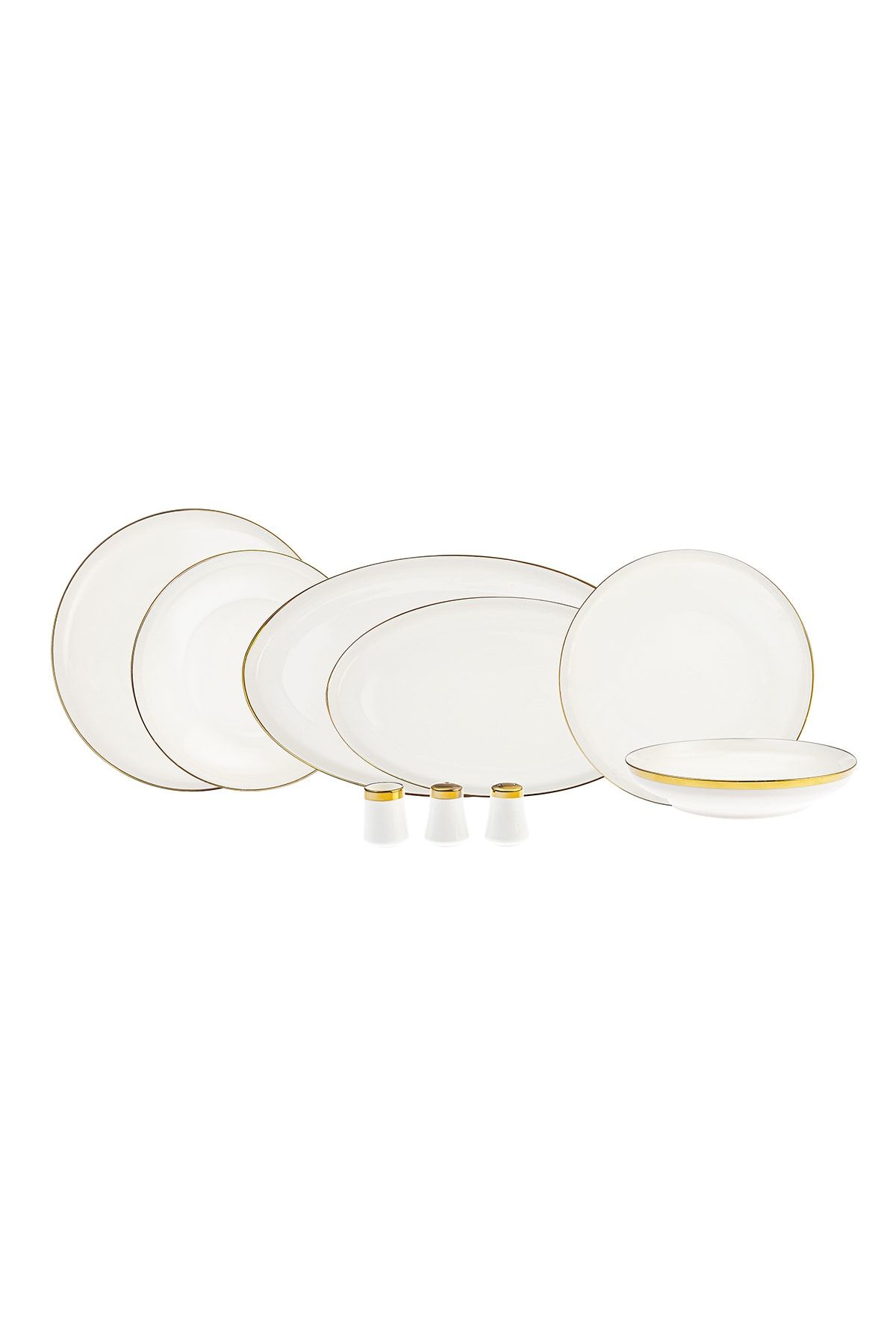 Karaca Eclipse Gold 57 Parça 12 Kişilik Yemek Takımı