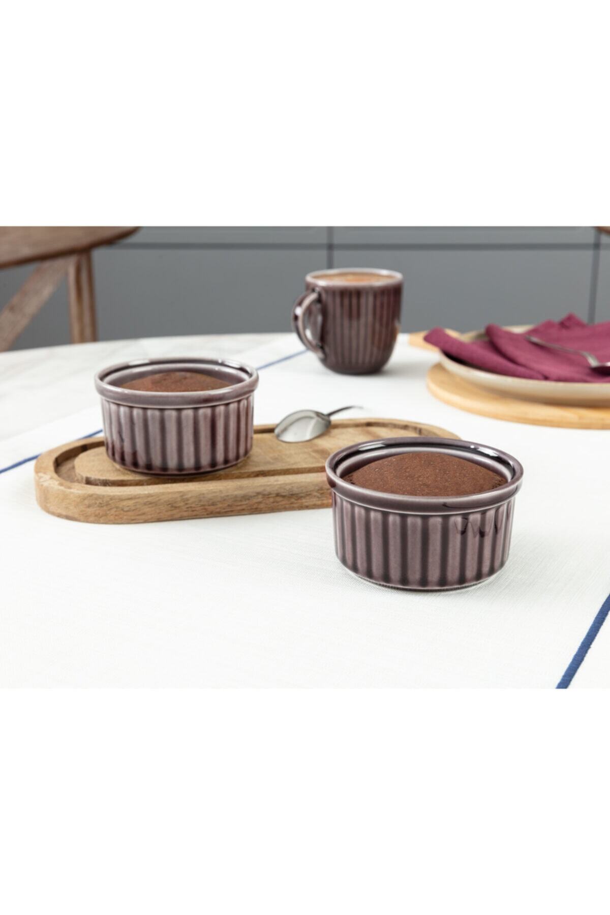 Madame Coco Kleberte 2'li Sufle Kabı - Mürdüm
