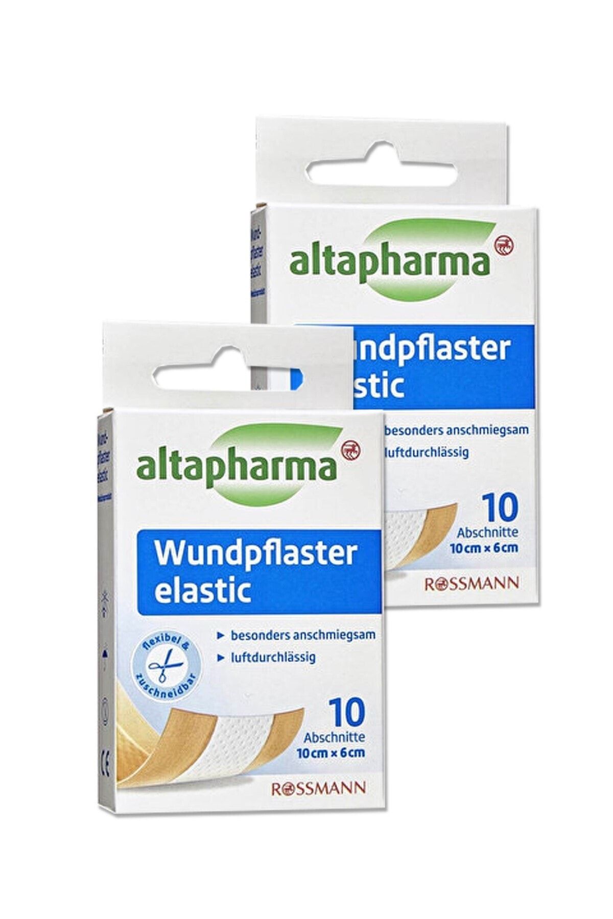 Altapharma 10 Adet Elastik Yara Bandı 2 Adet