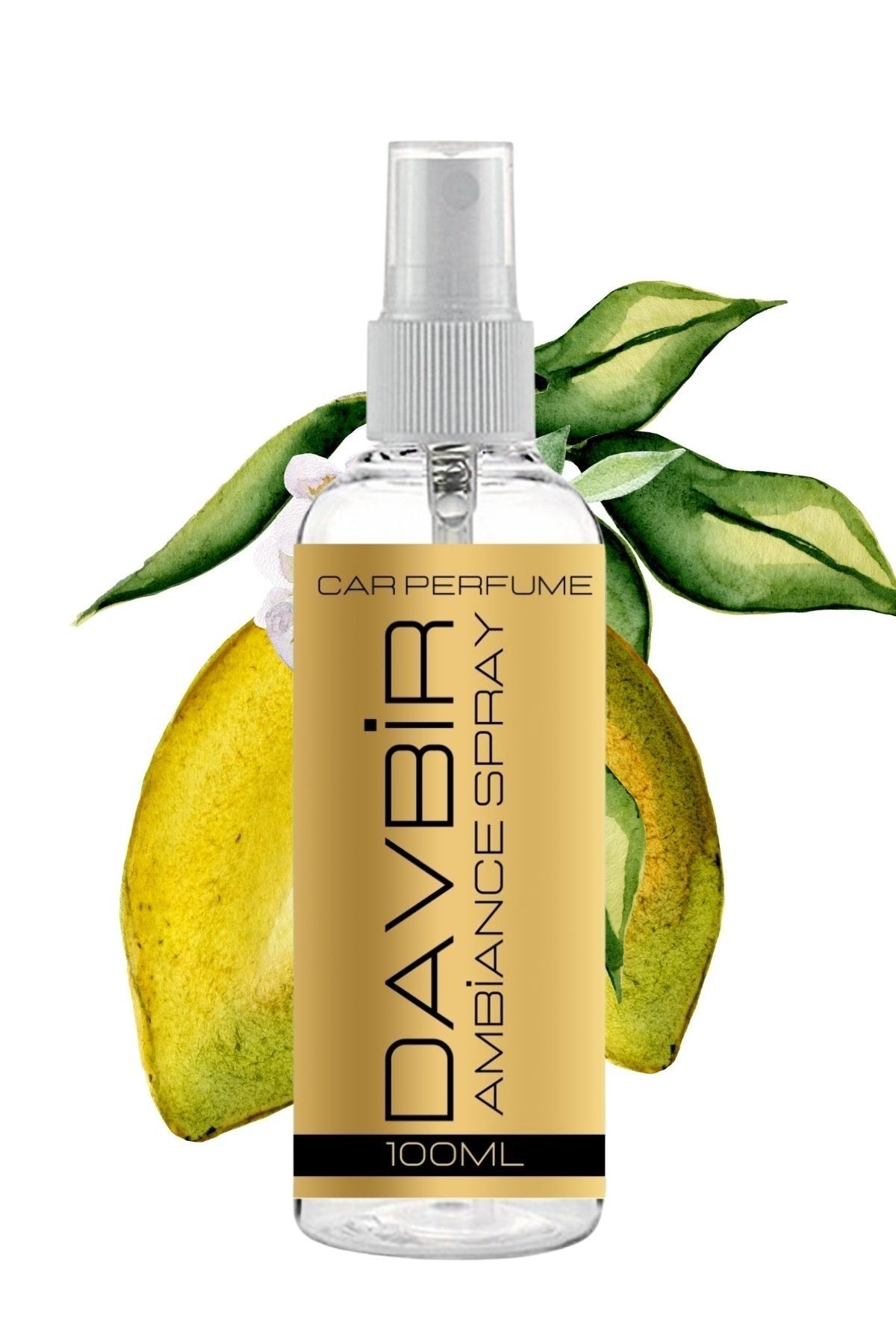 Davbir Limon C ic eg i Doğal Oda Ve Araba Kokusu Sprey Oto Parfüm Güçlü Formül 100 ml