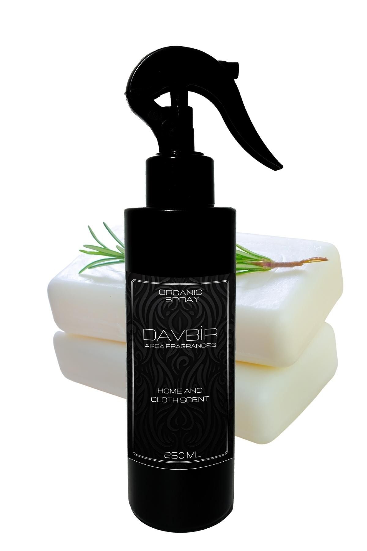 Davbir Beyaz Sabun Kokulu Doğal Oda Ve Kumaş Spreyi Parfüm Oda Kokusu 250ml