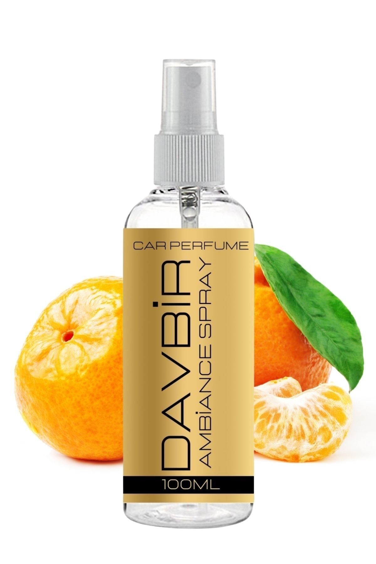 Davbir Mandalina Doğal Oda Ve Araba Kokusu Sprey Oto Parfüm, Güçlü Formül 100ml