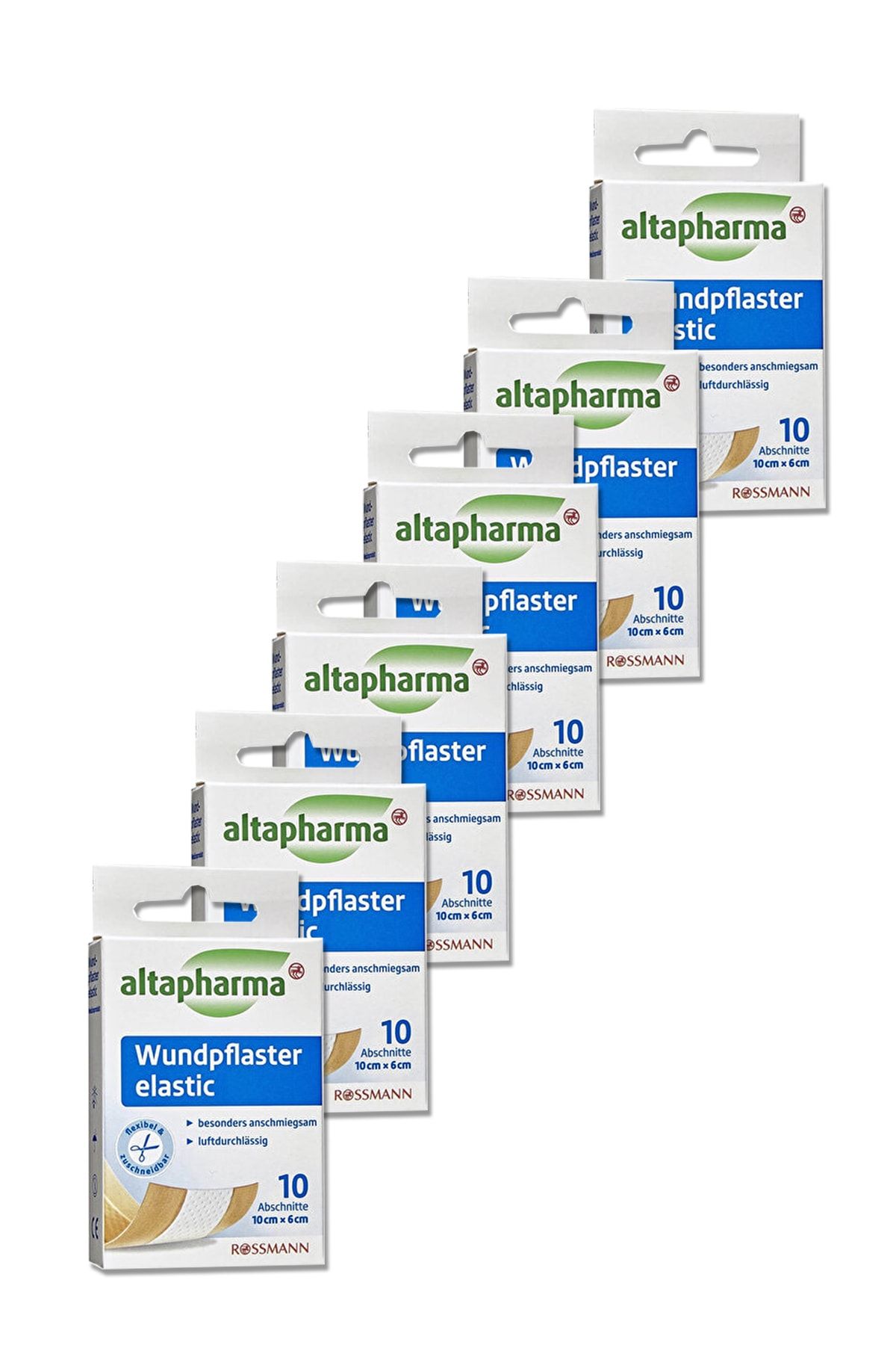 Altapharma 10 Adet Elastik Yara Bandı 6 Adet