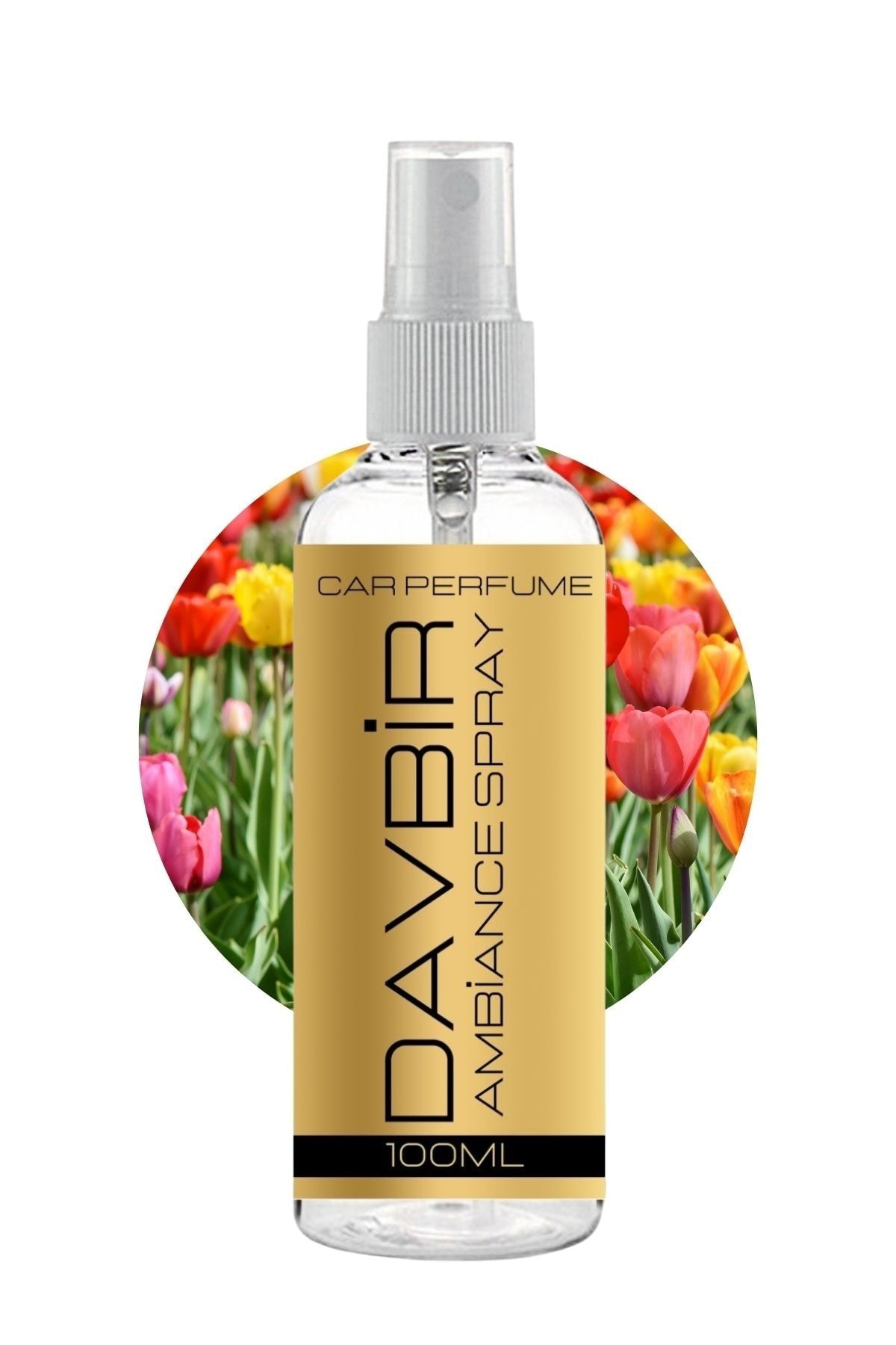 Davbir Lale Doğal Oda Ve Araba Kokusu Sprey Oto Parfüm, Güçlü Formül 100ml