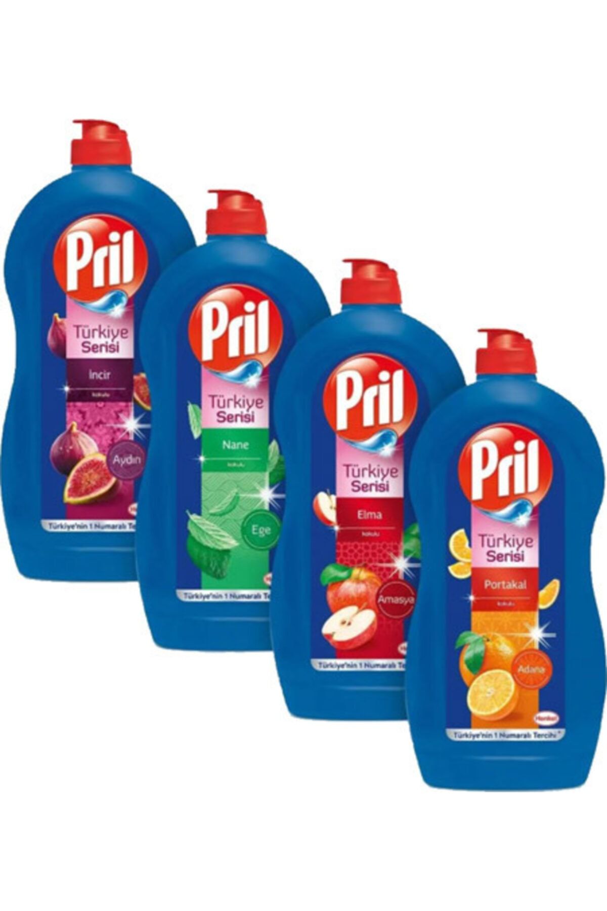 Pril Power Bulaşik Deterjani 675 Ml X 4 Lü Set