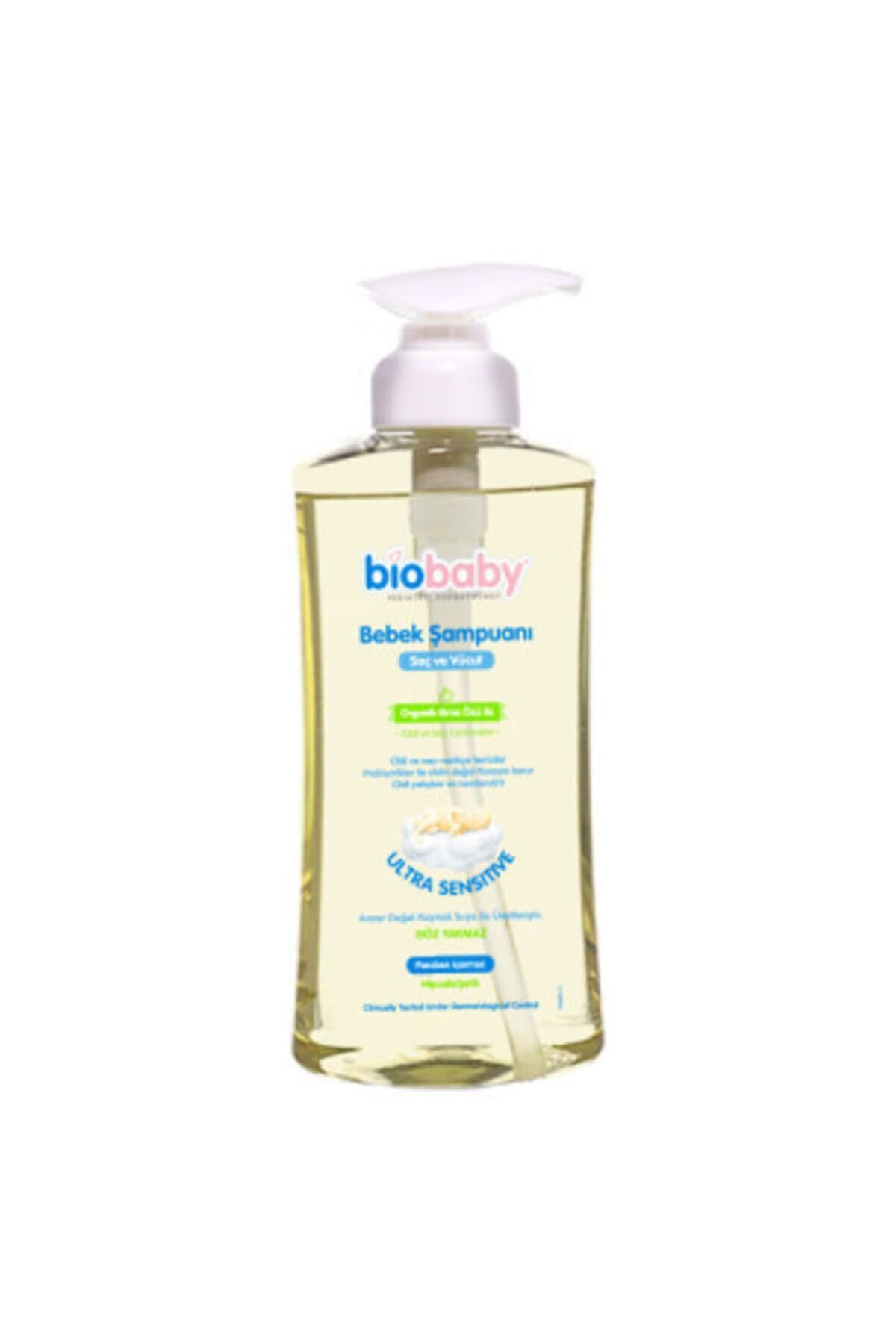Biobaby Saç ve Vücut Şampuanı 500ml