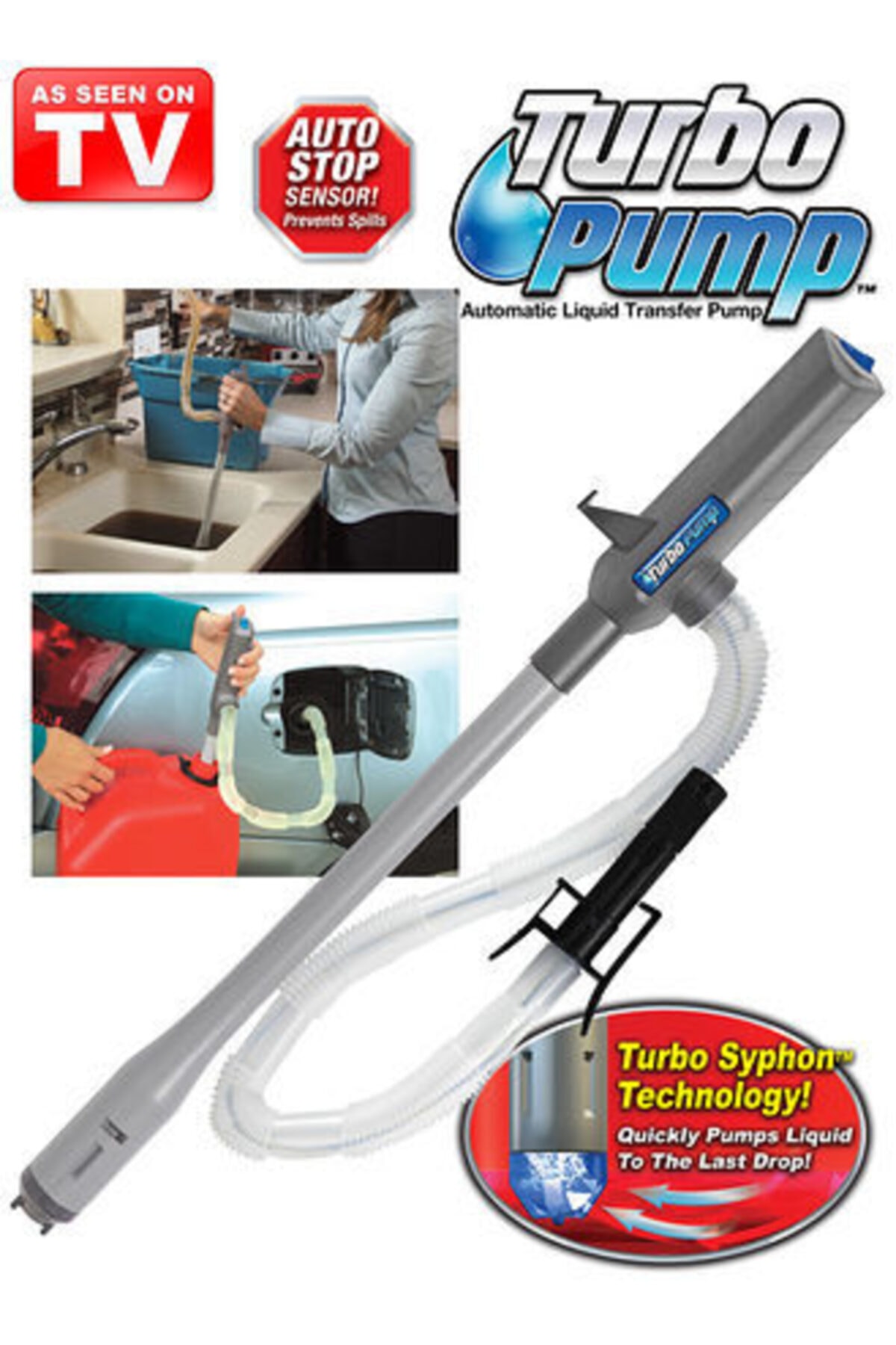 angel store Turbo Pump Pompa Portatif Sıvı Transfer Aktarım Pompası