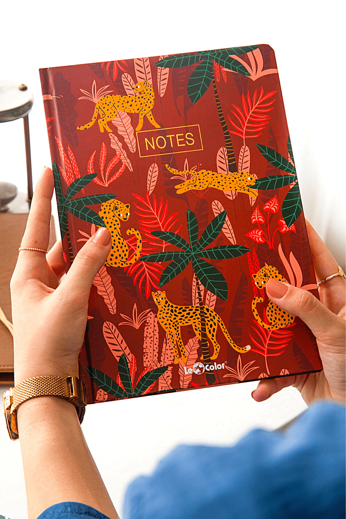 Le Color Sert Kapak Düz Defter 80gr 17x24 192sy Tropical