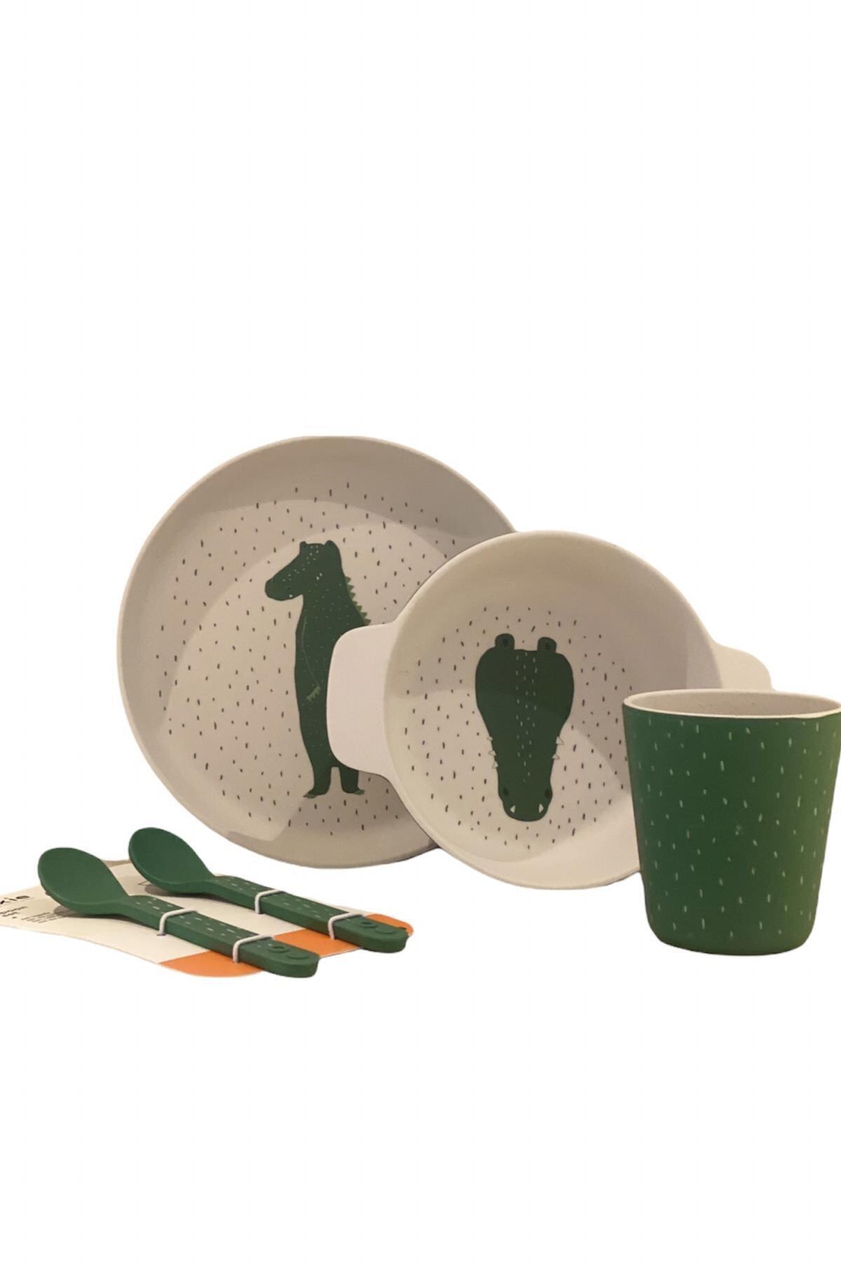 TRIXIE BV Trıxie Bv Bambu Set Crocodıle 5 Parça