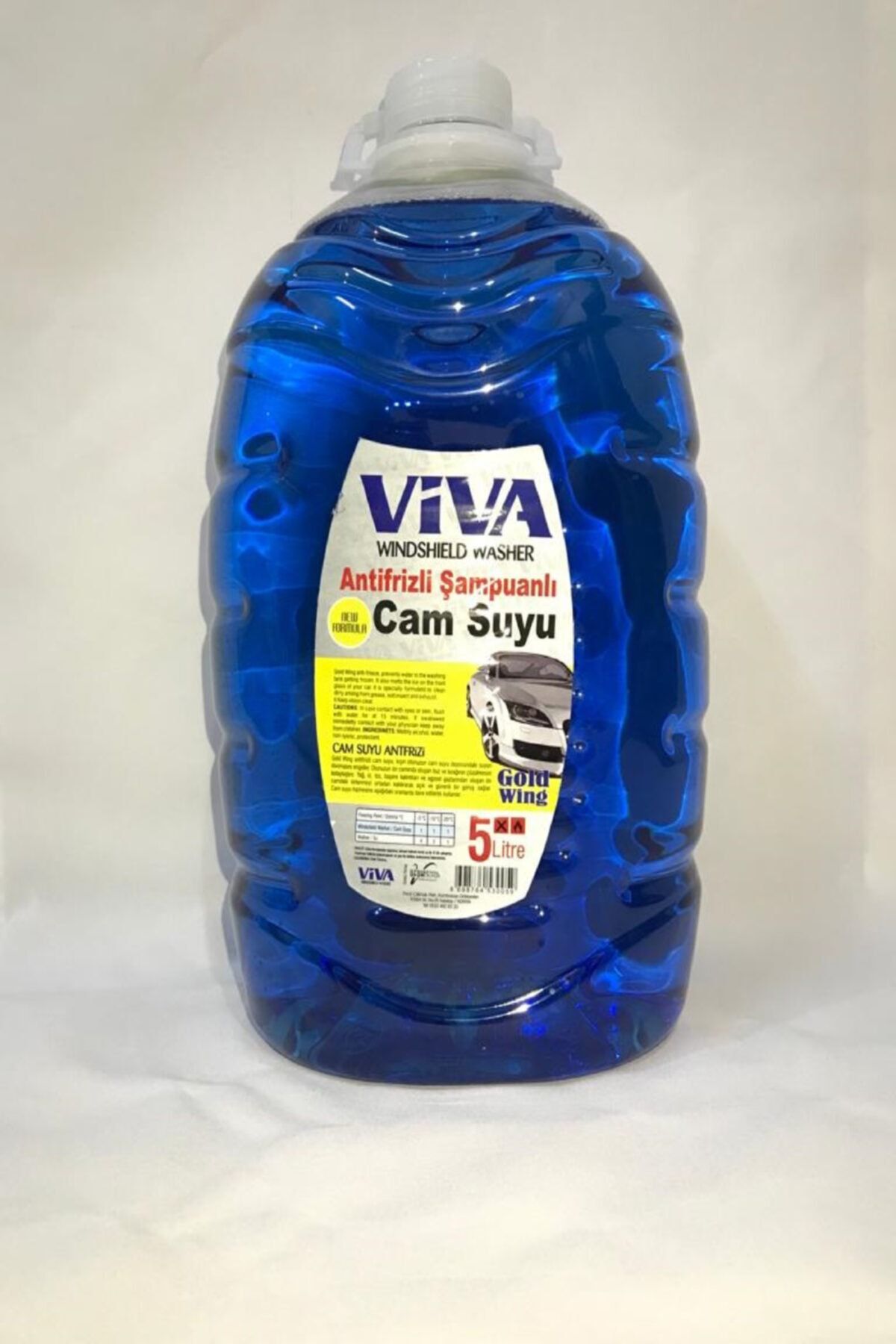 VİVA Antifrizli Ve Şampuanlı 5lt. Cam Suyu -20°c