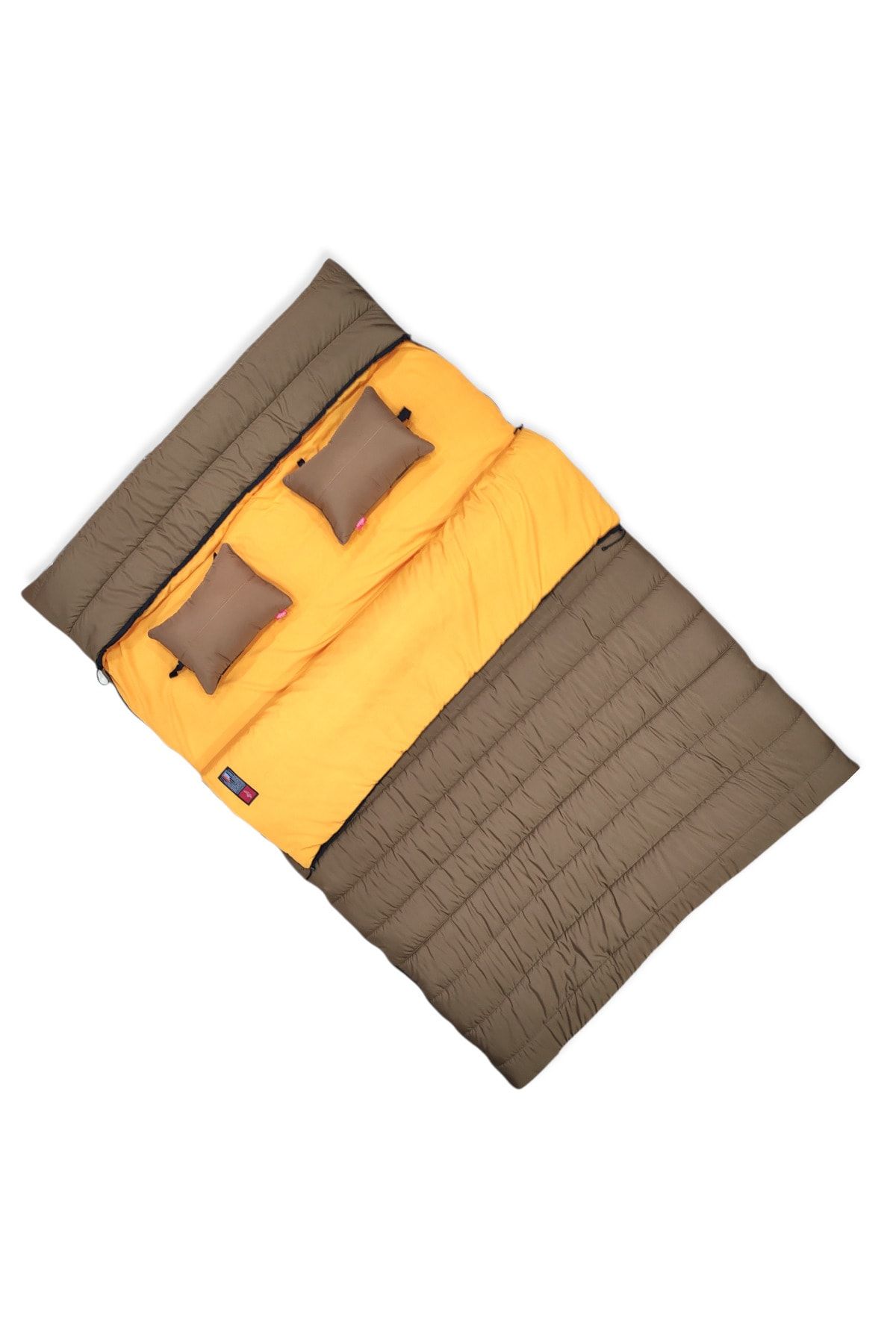 Naturecamp Edi 550ka (150x190+40 Cm) Çift Kişilik Yastıklı Uyku Tulumu -20