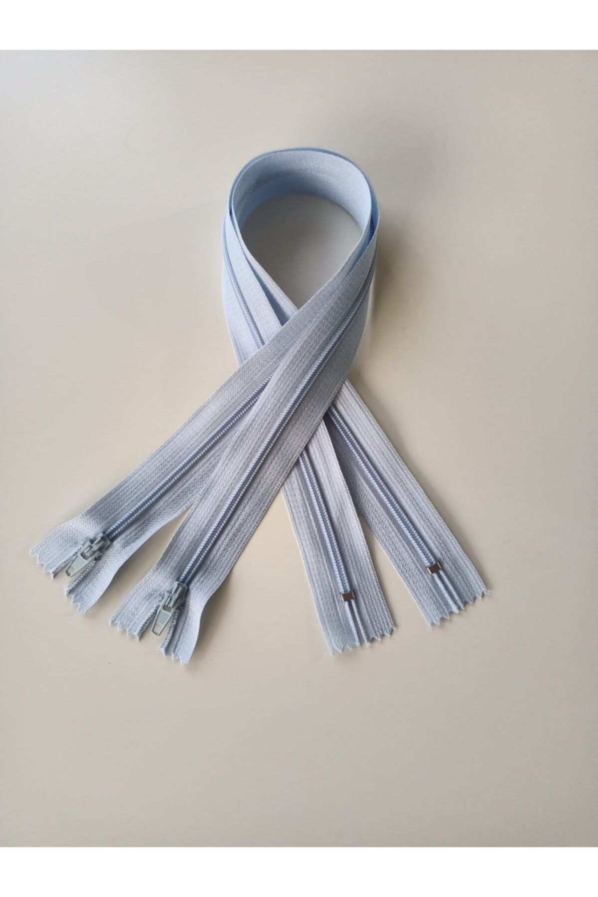 fabricorg Fermuar 40 Cm 2 Adet (bebe Mavi)