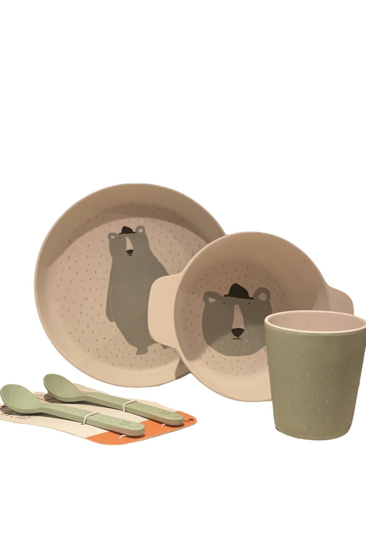 TRIXIE BV Trıxie Bv Bambu Set Polar Bear 5 Parça
