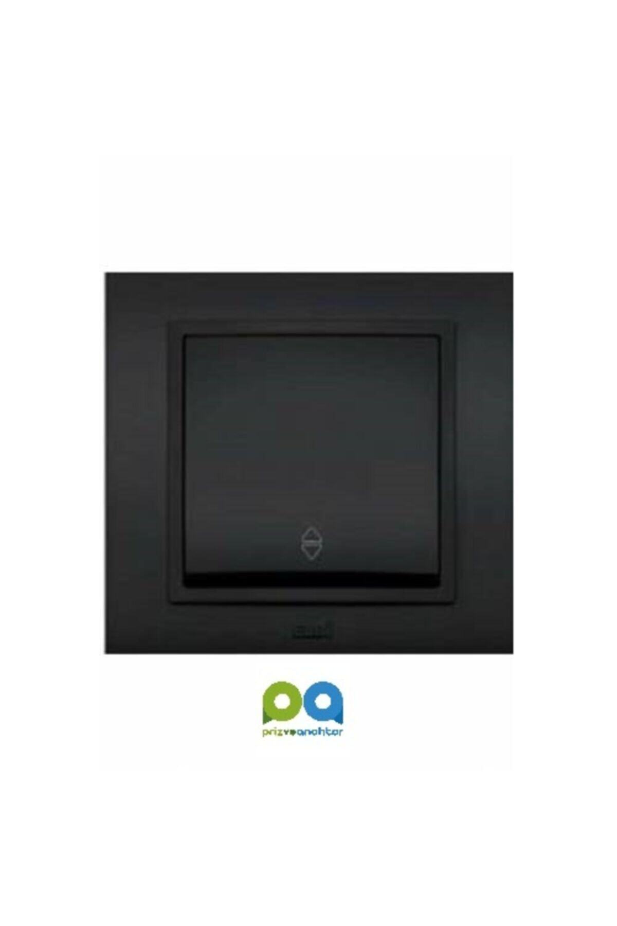 ELBİ Zena Vavien Anahtar Çerçeveli Mat Siyah (vantablack)