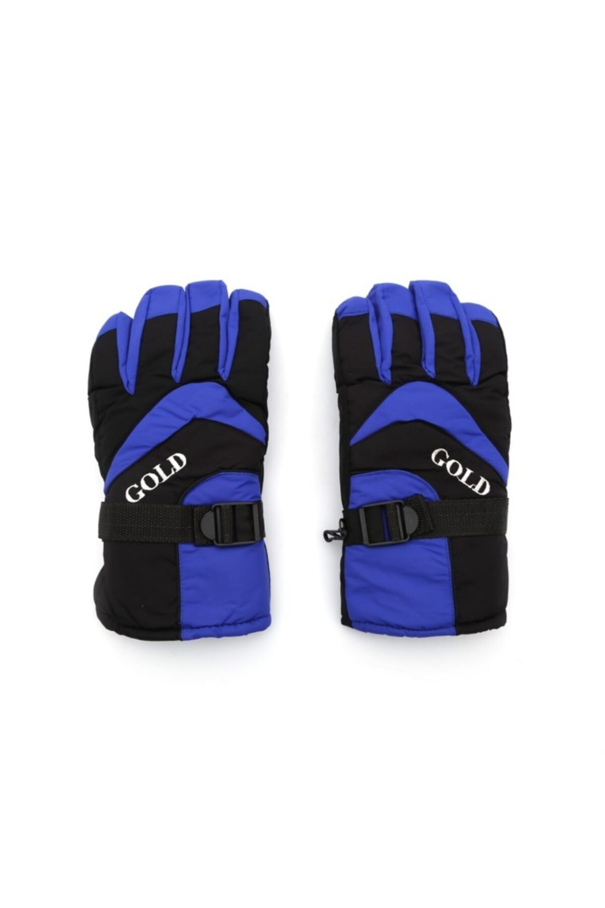 EXİZTİCARET Erkek Mavi Kar Kayak Eldiveni