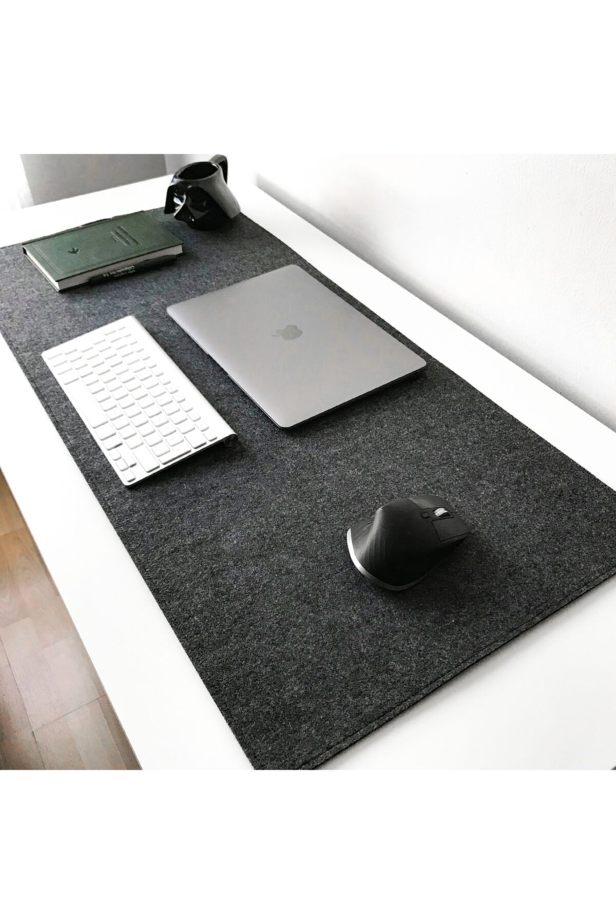 Welter Atelier Gri Keçe Xl Masa Matı