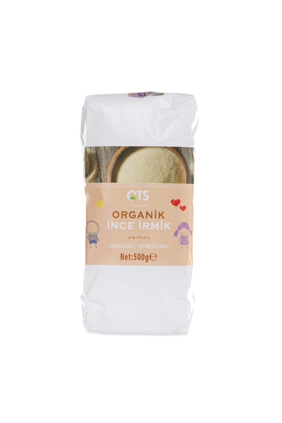 Öts Organik Ince Irmik 500gr
