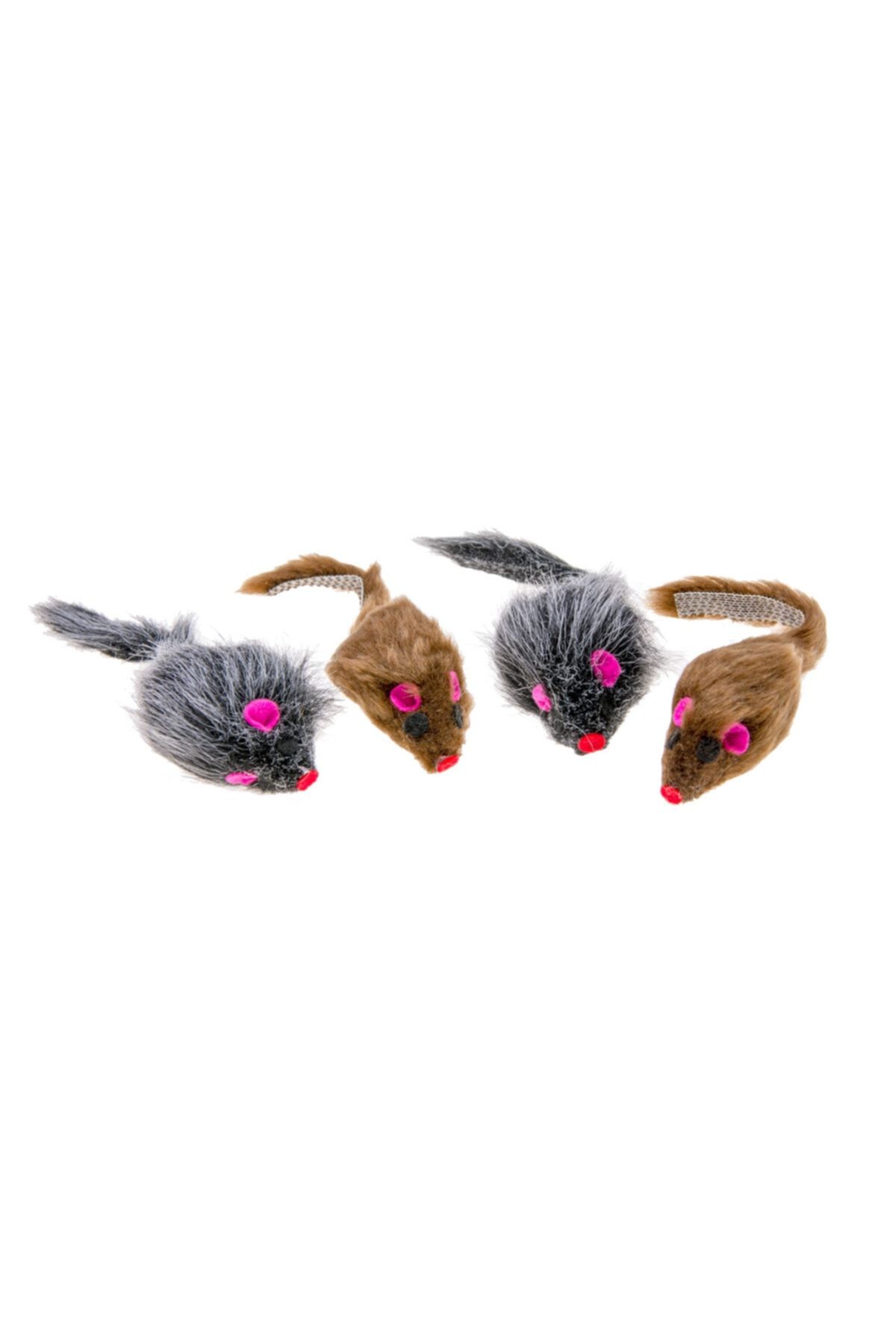 Karlie Karlıe Peluş Fare Siyah Beyaz 5 Cm