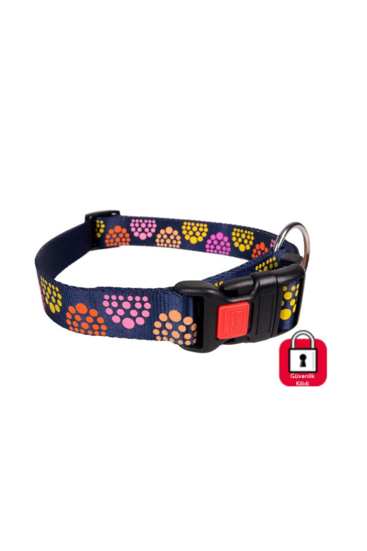 Karlie Karlıe Kilitli Boyun Tasma L 45-65cm 25mm Mavi