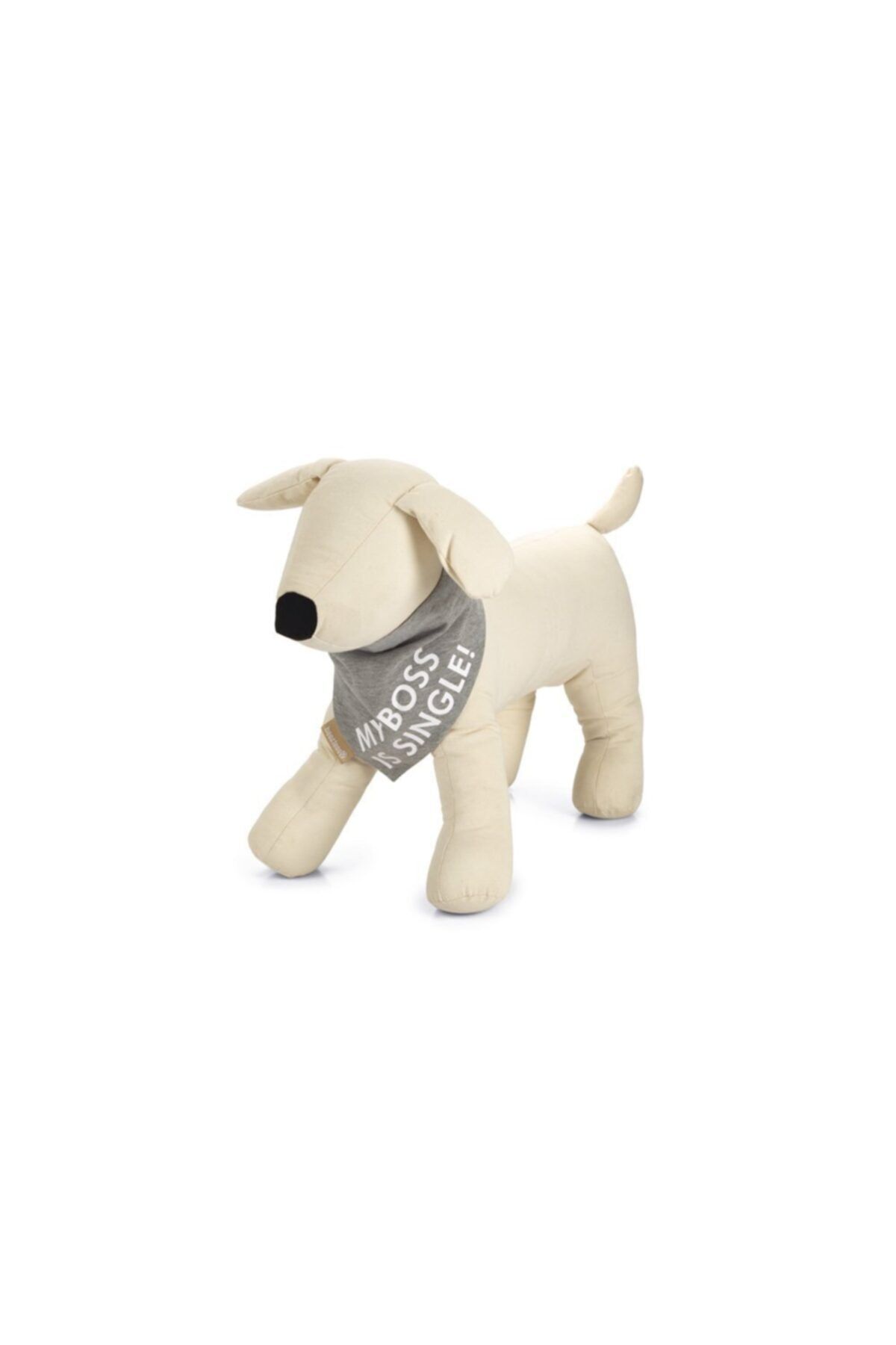 Beeztees Bandana Boyun Tasması Gri 22*12 Cm Small