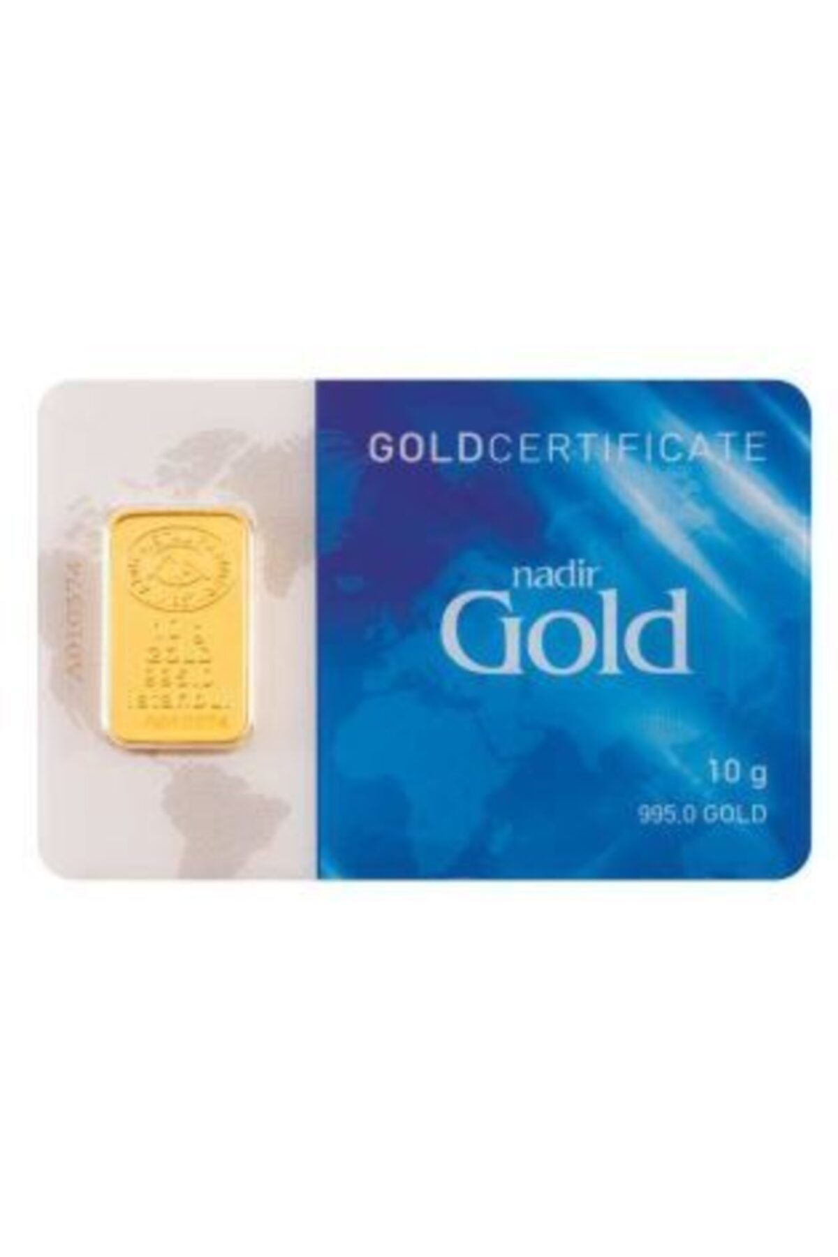 Uygun 10 Gram Altın 24 Ayar (karma Gold Külçe Altın) + 1 Adet 0,11 Gr.