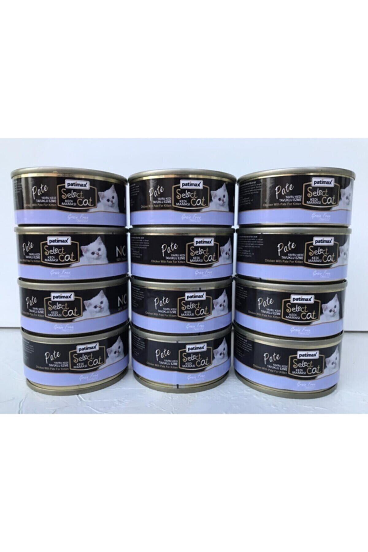 Patimax Neo Pet Market Yavru Kedi Tavuklu Ezme Konserve 80 Gr X 5 Adet