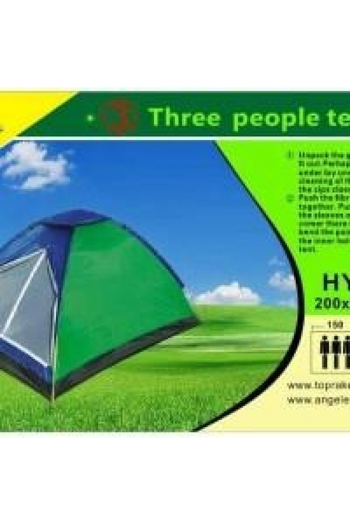 DREAM VEGA Angeleye Hy-1061 3 Kişilik Çadır