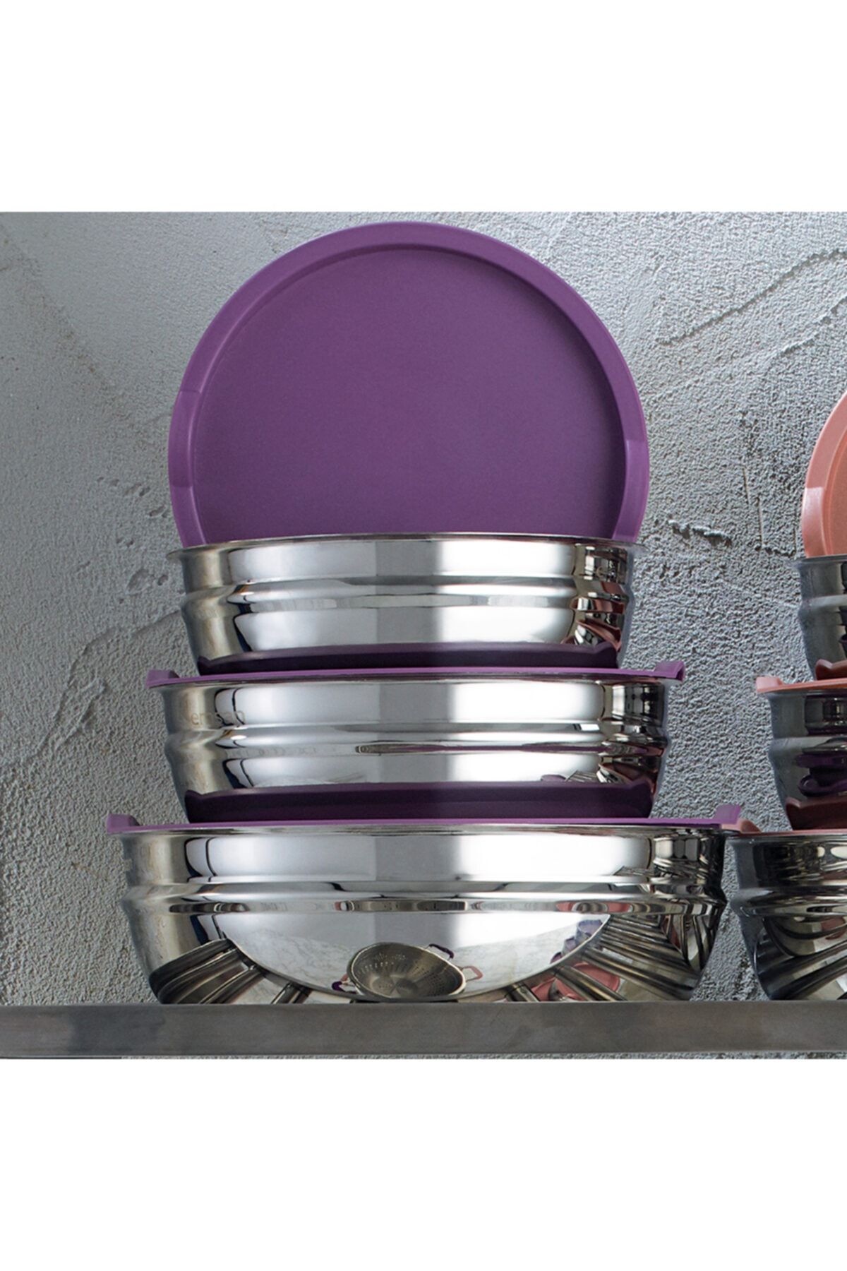 Karaca Demre 6 Parça Kombi Sahan Set Violet