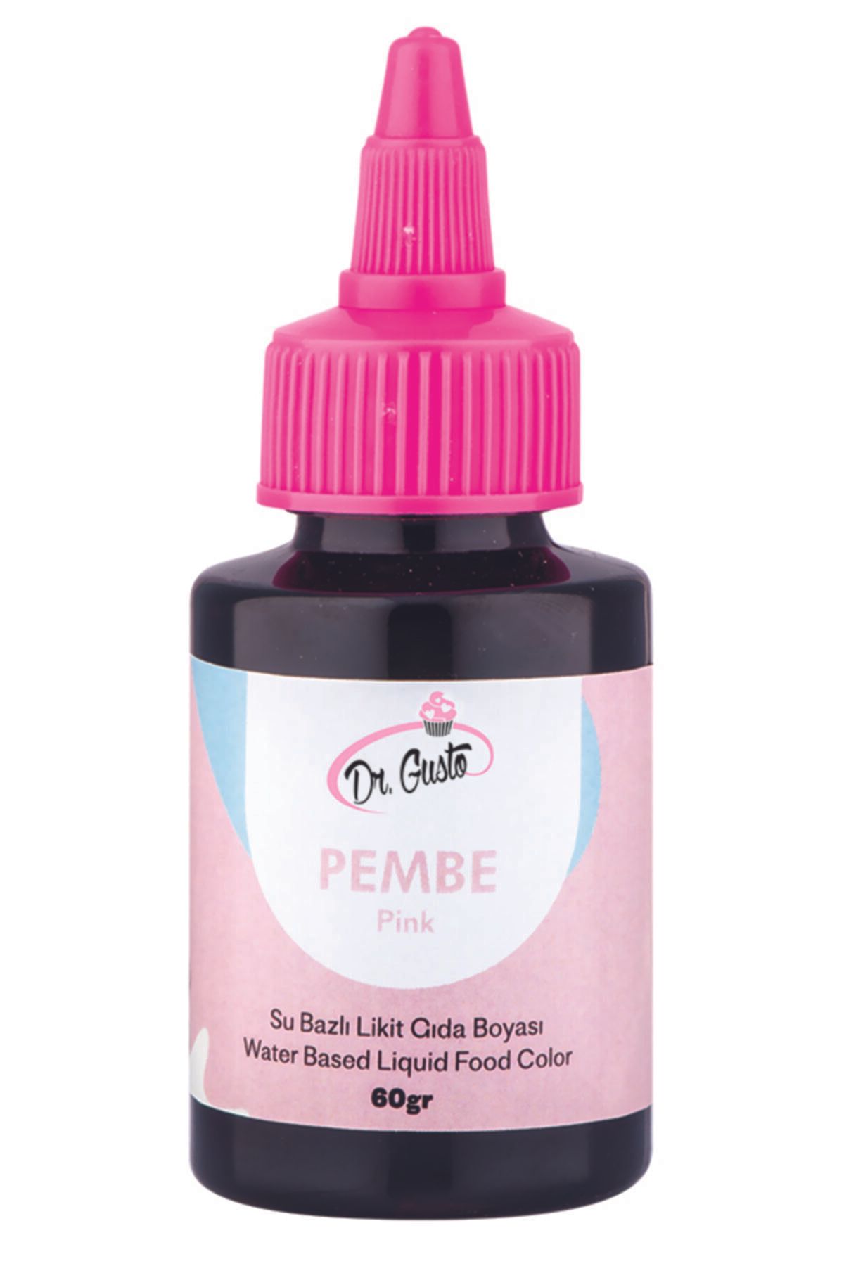 Dr. Gusto Dr Gusto Pembe Likit Gıda Boyası 60 g