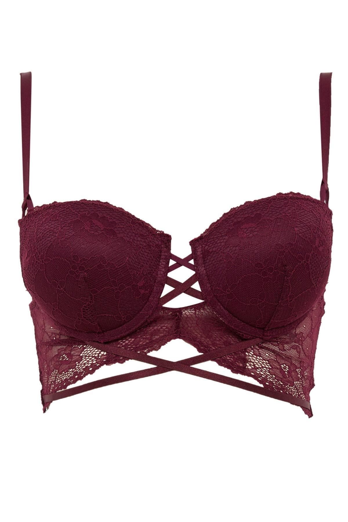 DeFacto Dantelli Çapraz Ip Detaylı Bralet