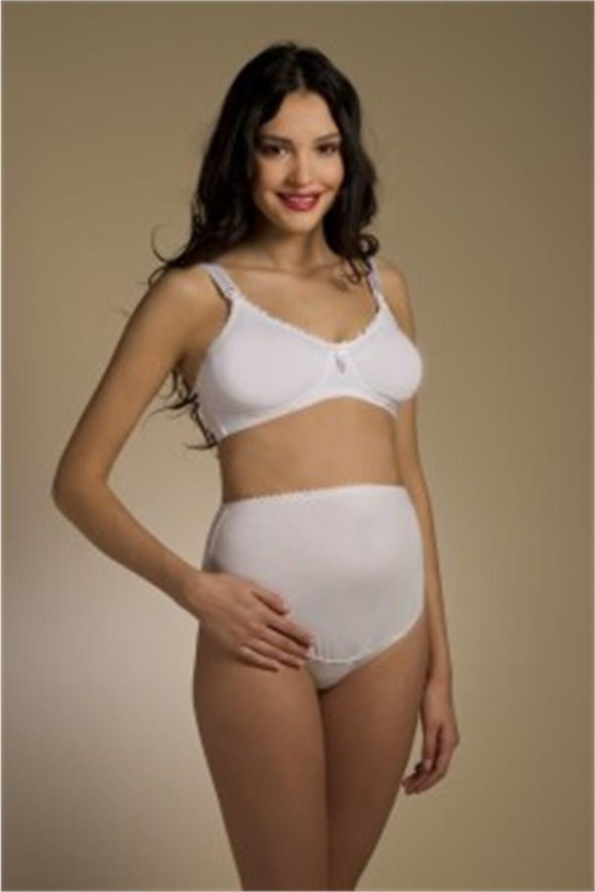 Chezmam Özel Destekli Emzirme Sütyeni Beyaz 8577