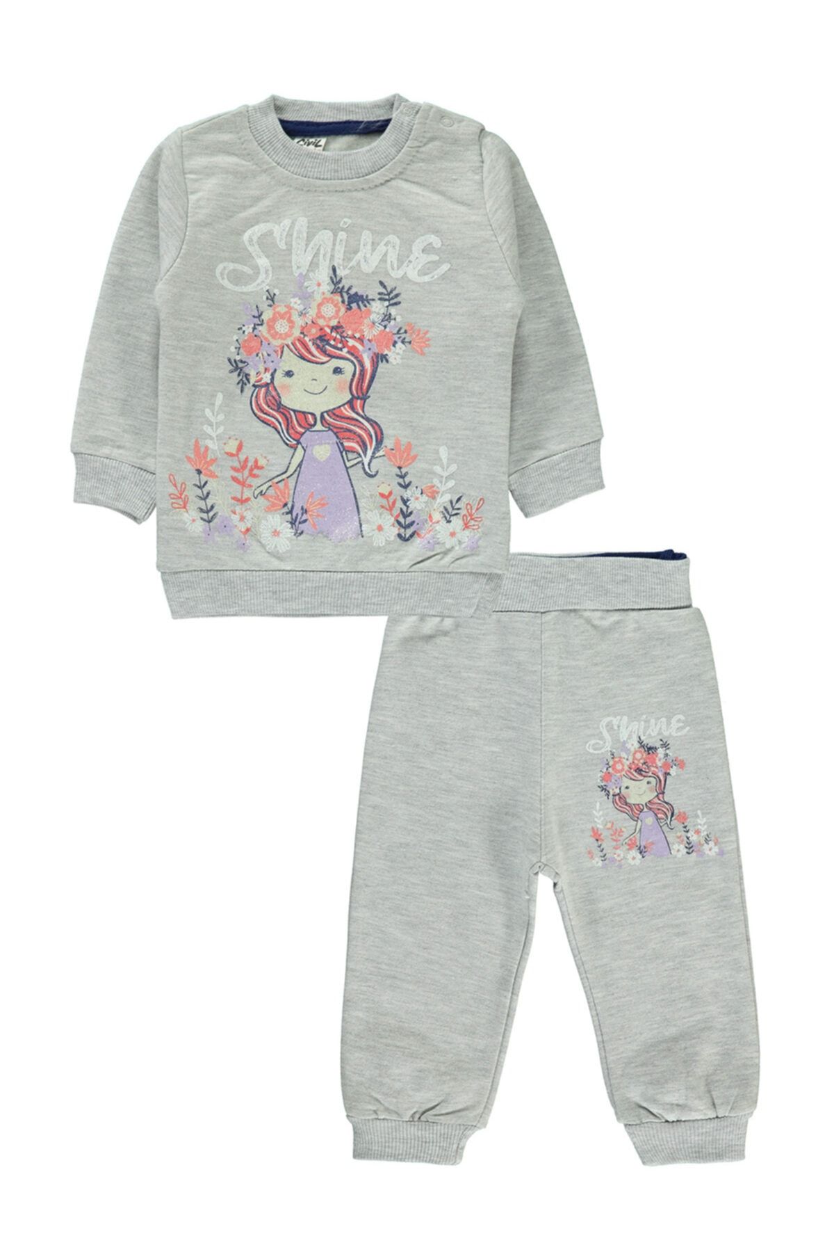 Civil Baby Kız Bebek 2'li Takım 6-18 Ay Grimelanj