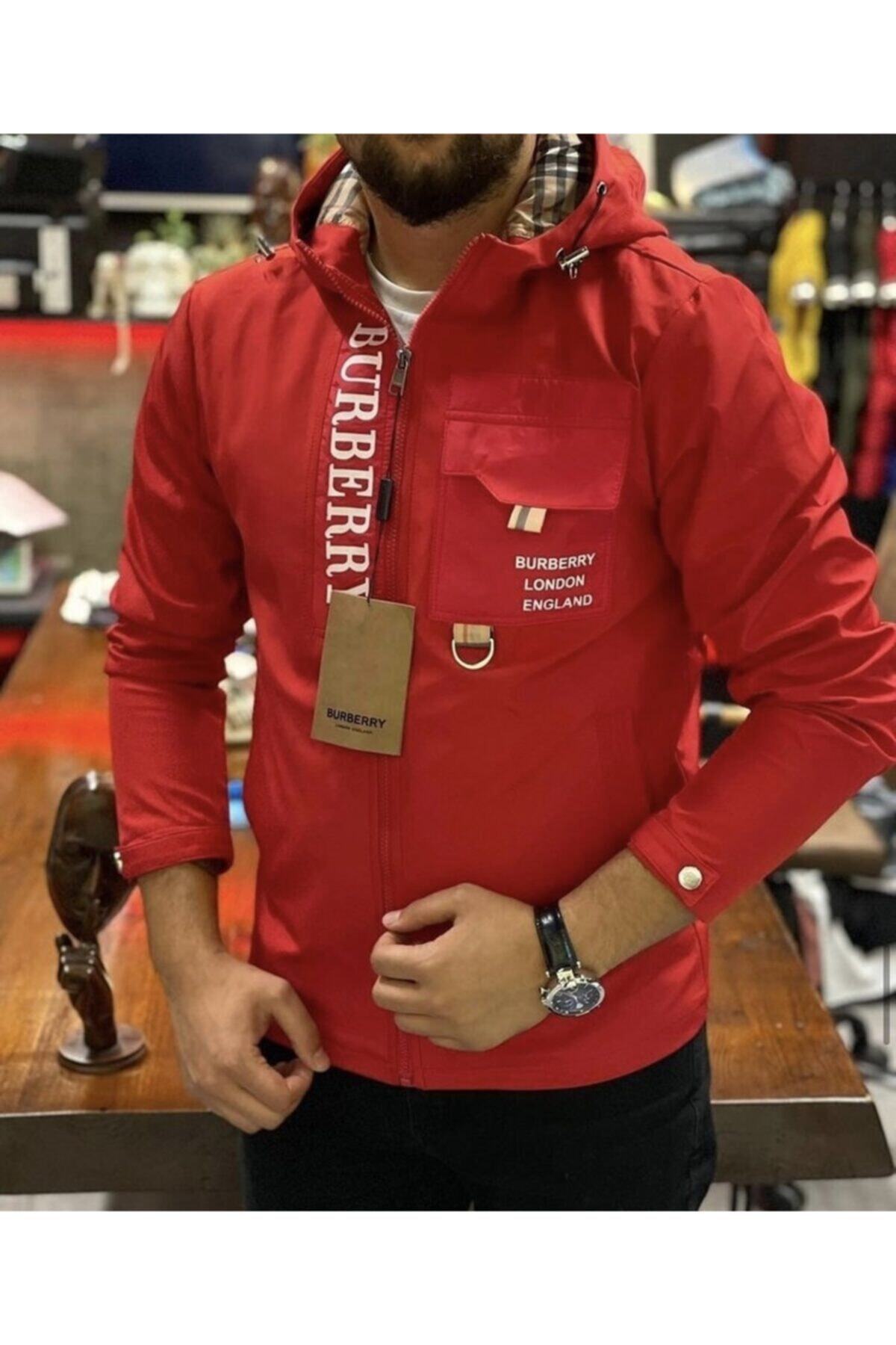 XNİGHT Kırmızı Yağmurluk