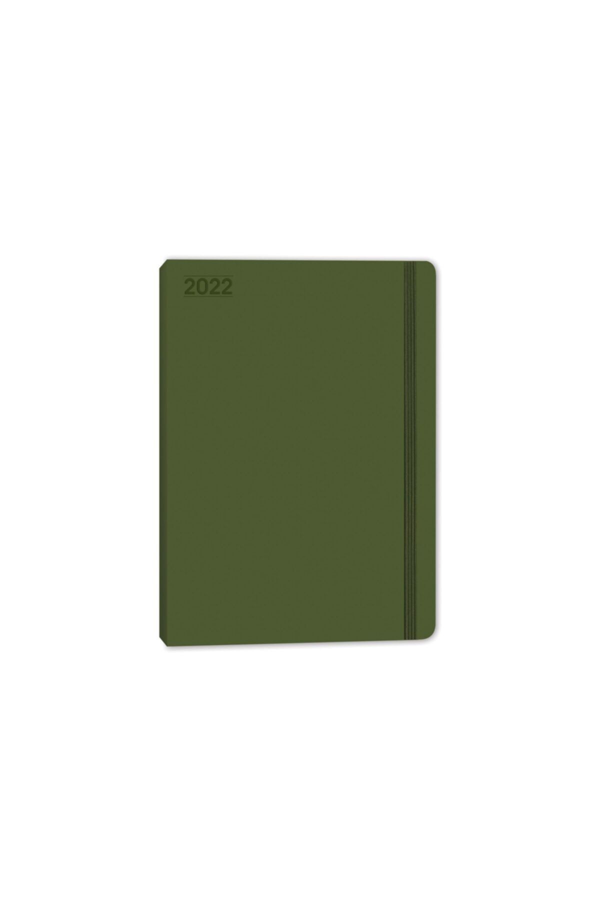 KESKİN COLOR 14x20 2022 Günlük Pronot Ajanda Forest Green