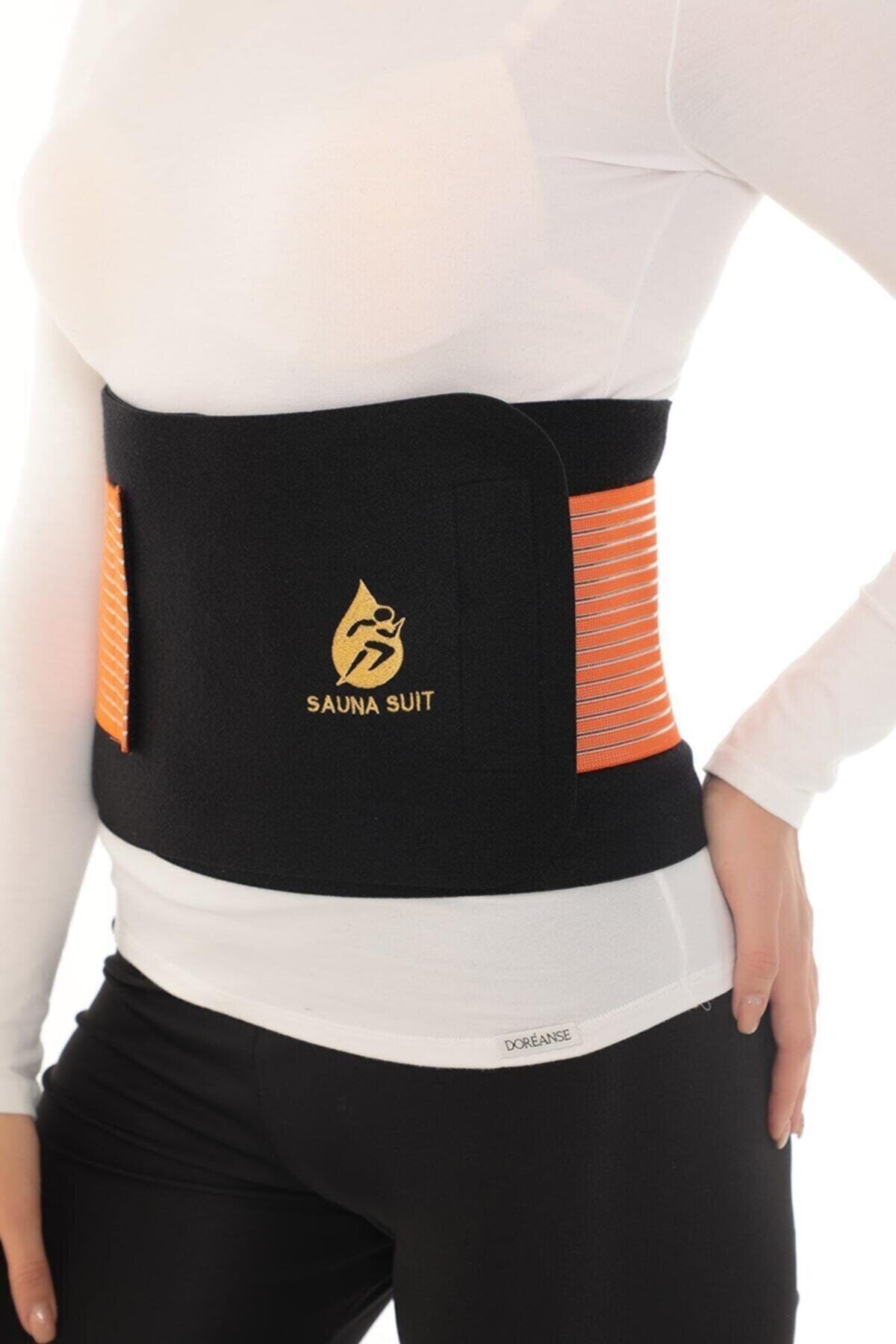 crıtıcman Orijinal Termal Sauna Geçmeli Bel Kemeri Giyilebilen Sporcu Kemeri Zayıflama Kemeri Unisex