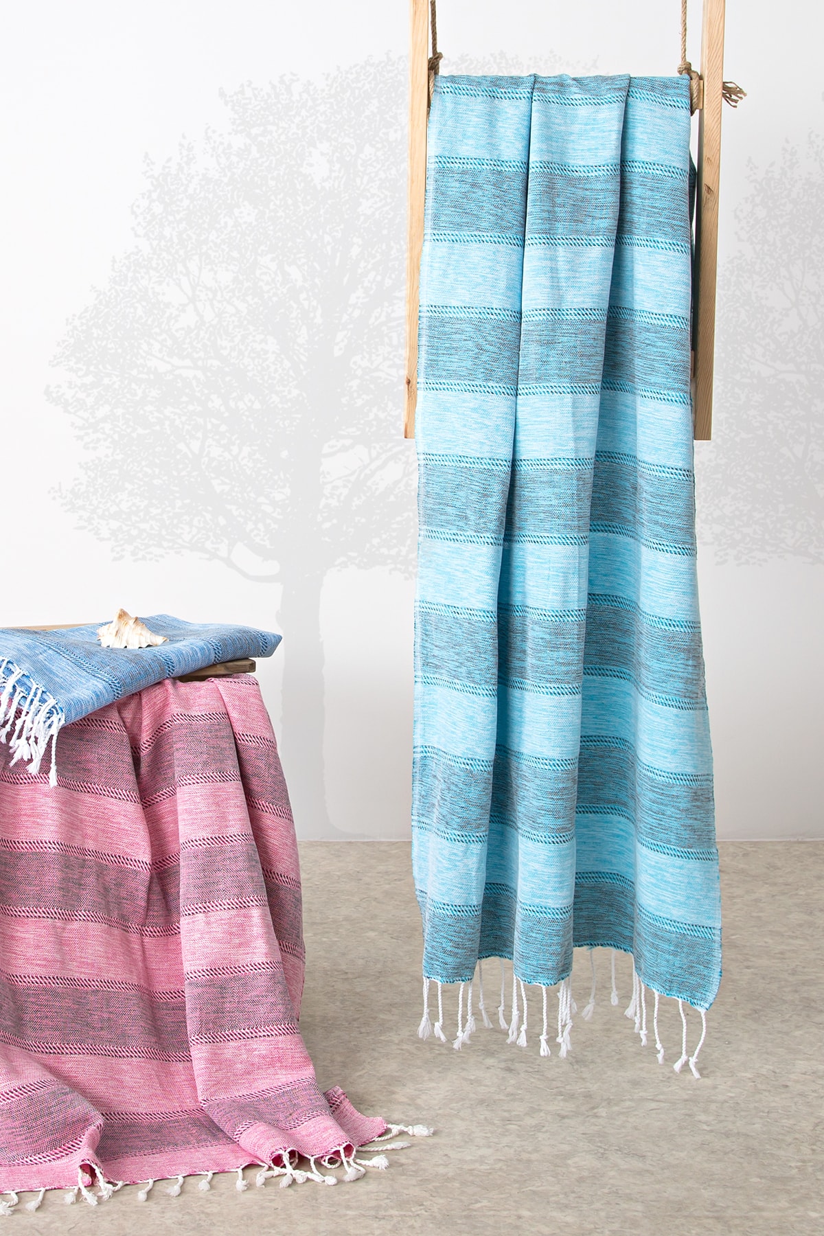 İrya Aleda Kara Tezgah Peştemal