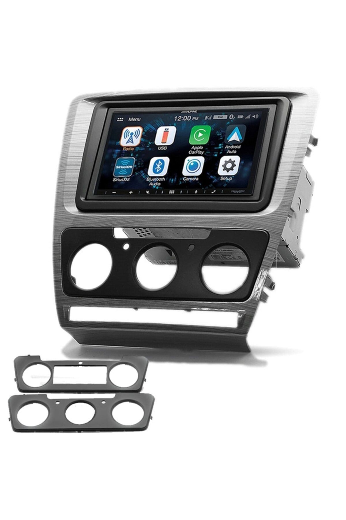 Alpine Skoda Octavia Otomotik Klima Carplay Androidauto Multimedya Sistemi