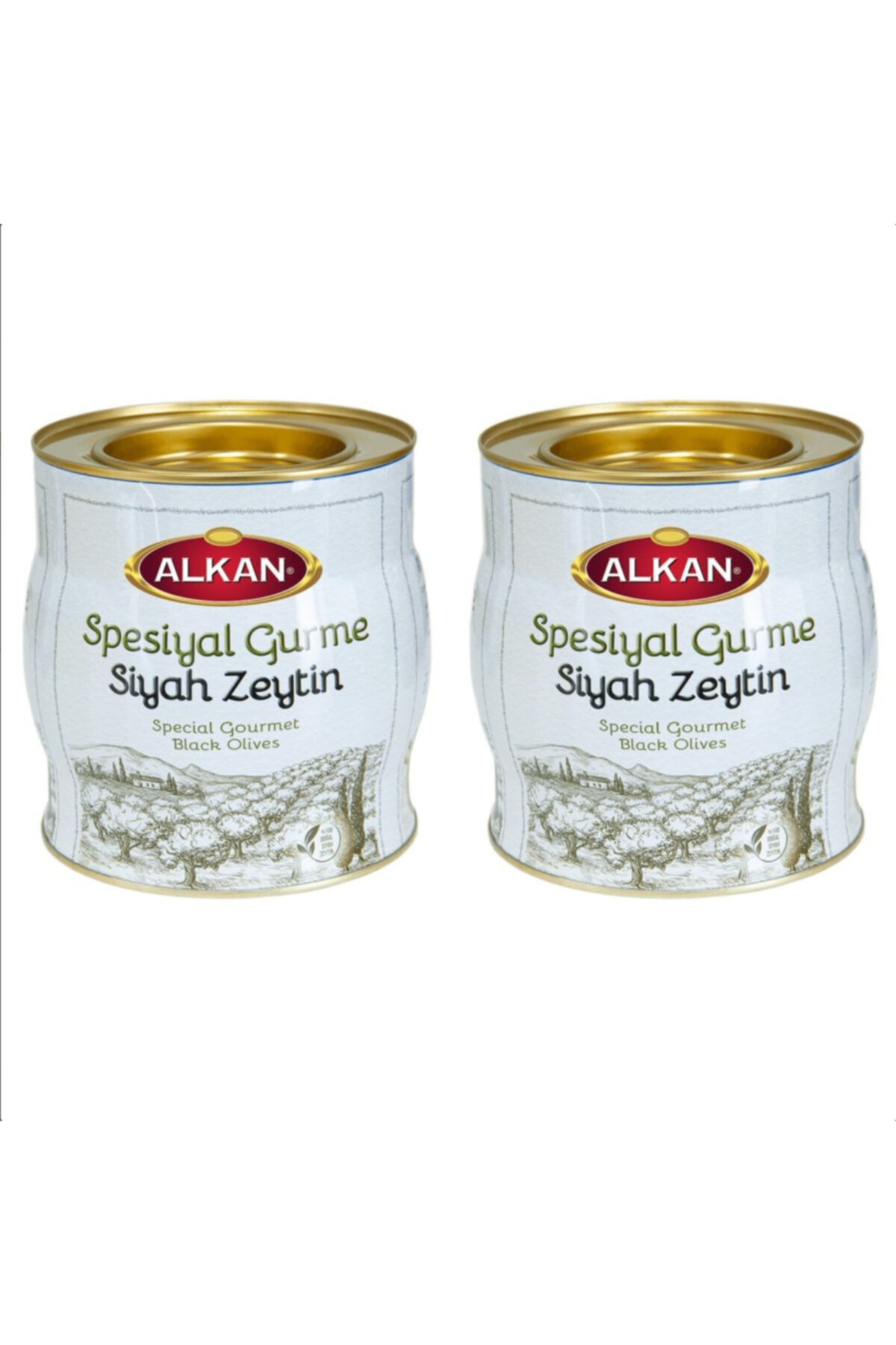 Alkan Spesiyal Gurme Gemlik Zeytini 2'li