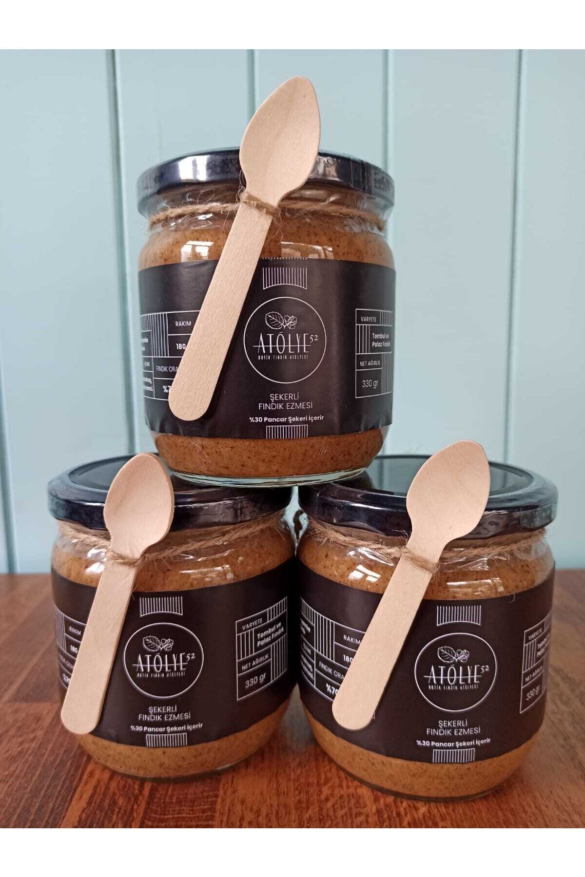 Atölye 52 Şekerli Fındık Ezmesi 330 G