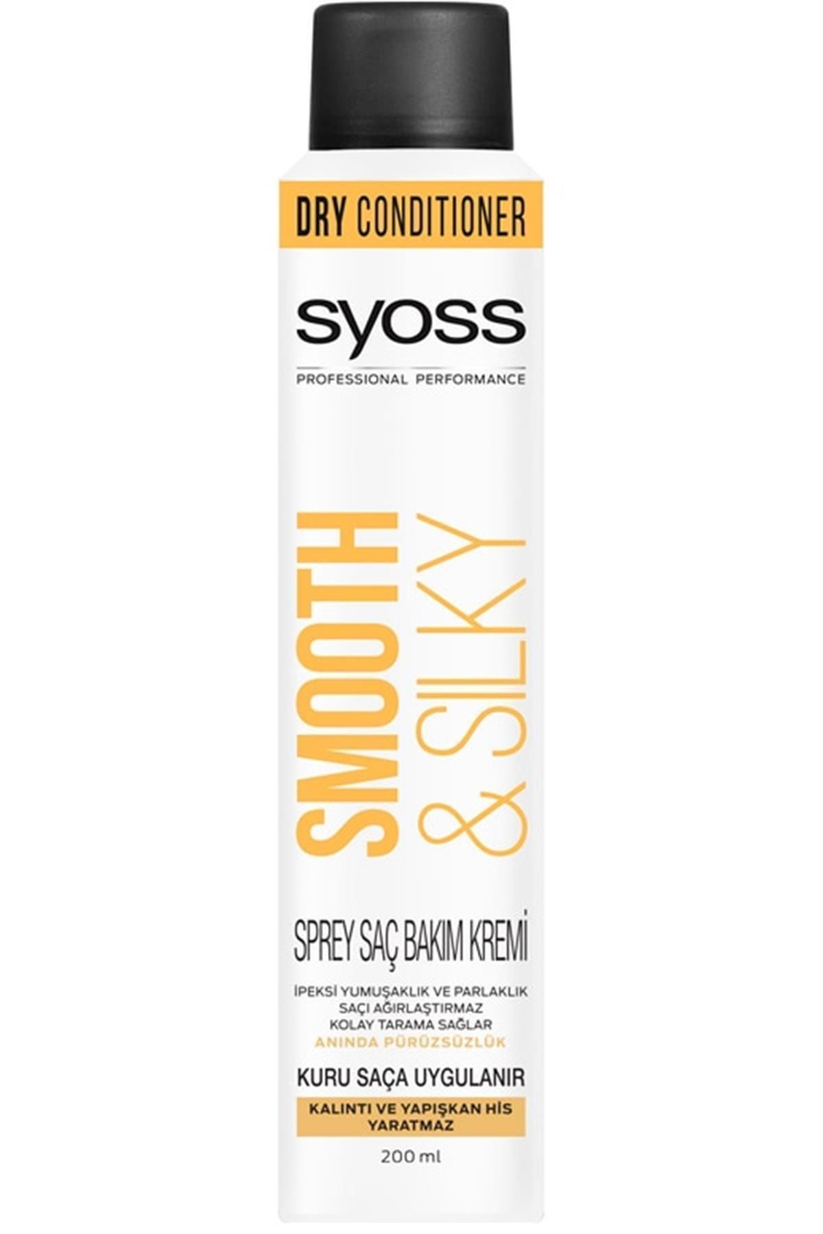 Syoss Marka: Smooth & Silky Sprey Saç Bakım Kremi 200 Ml Kategori: Saç Köpüğü