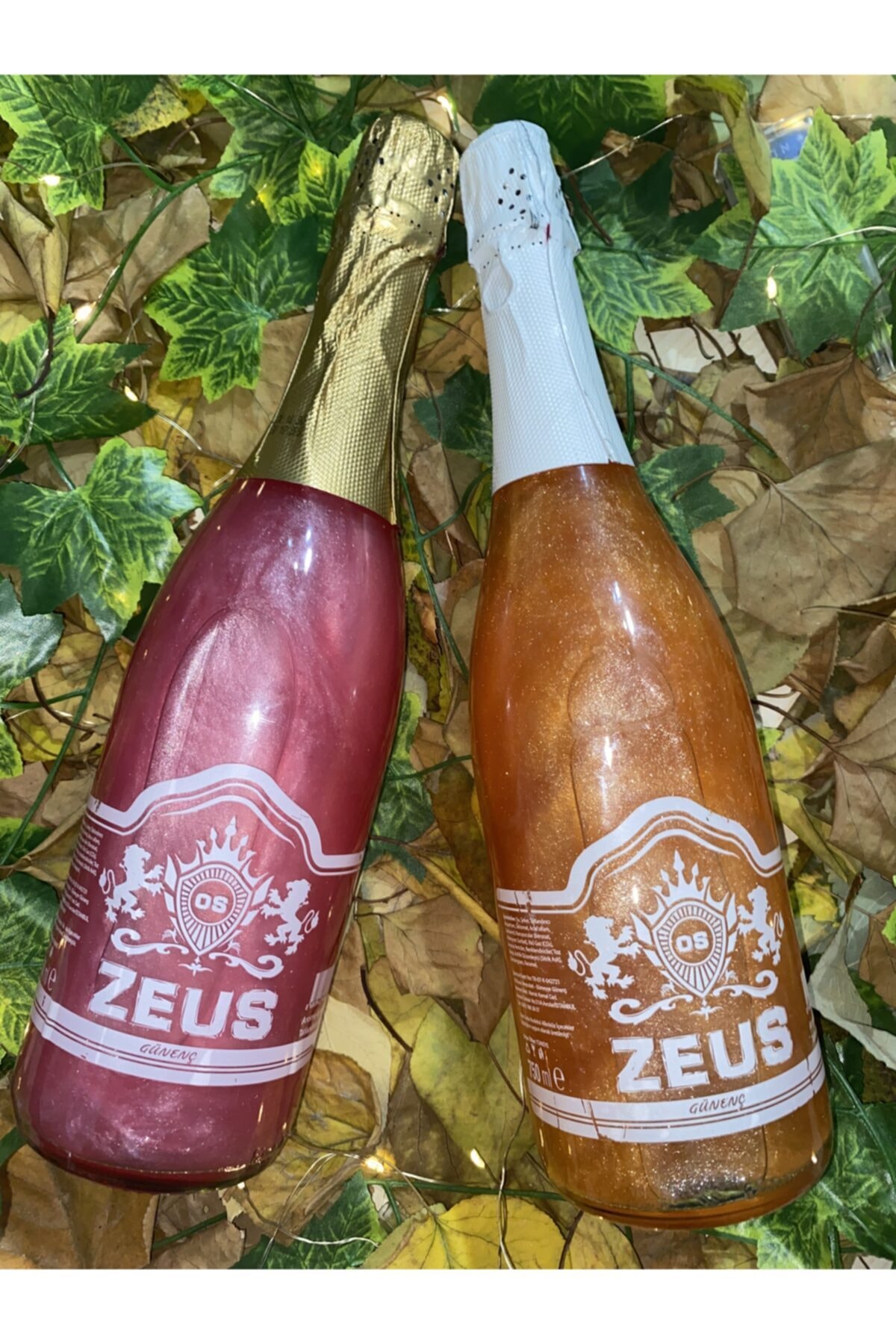 zeus meşrubat Simli Çilek Ve Mango Aromalı Gazlı İçecek 2 Adet