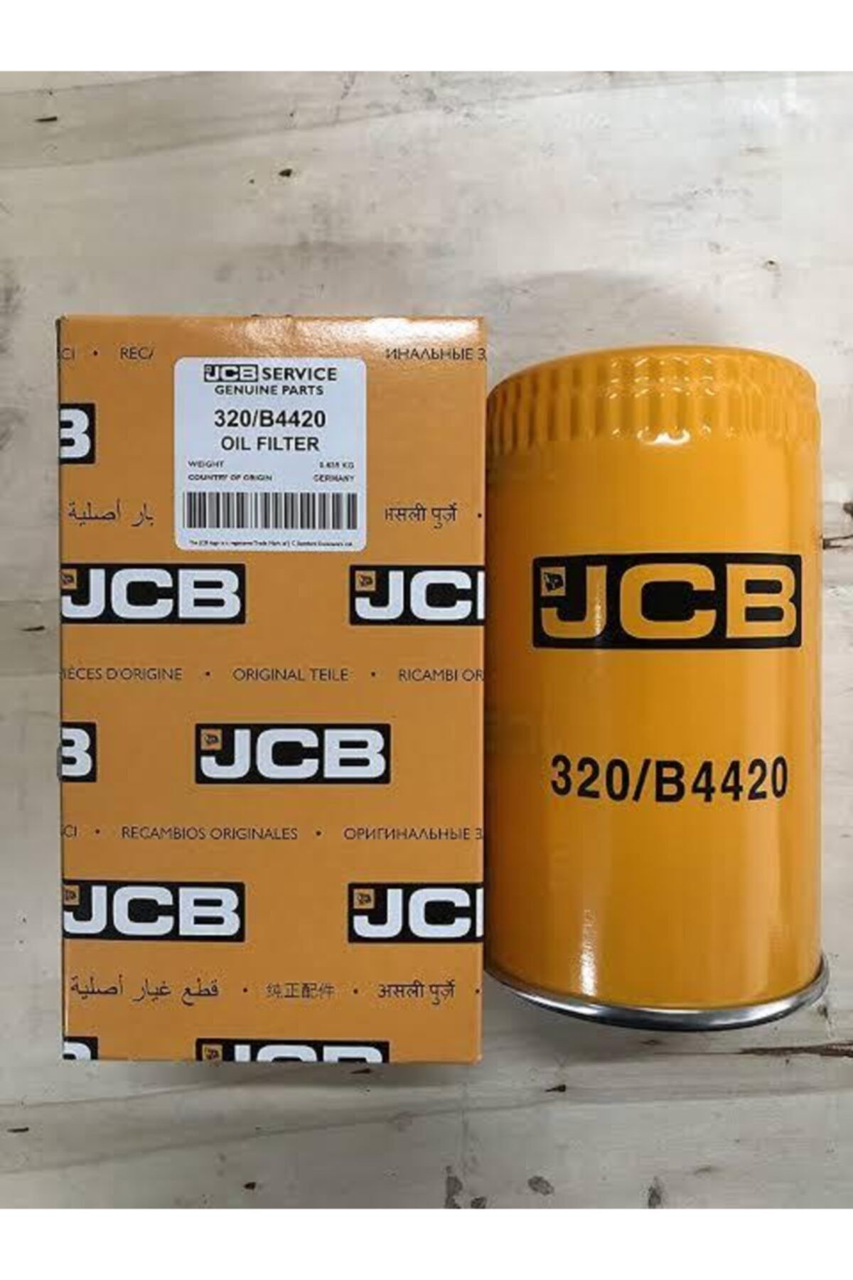 Jcb Orjinal Yağ Filtresi 320/b4420