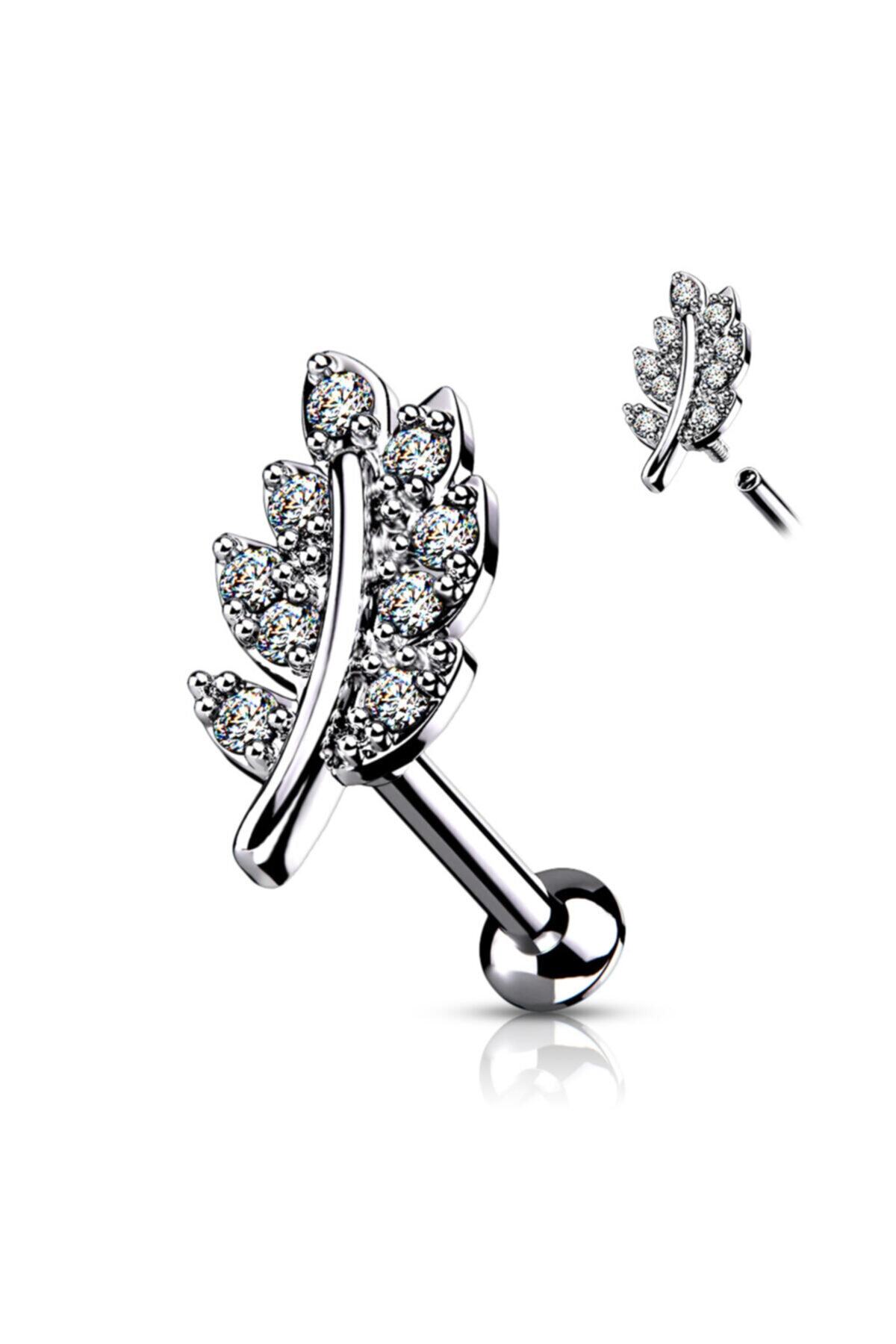 FLAMBOYANT PIERCING Kıkırdak Piercing 8mm Bar