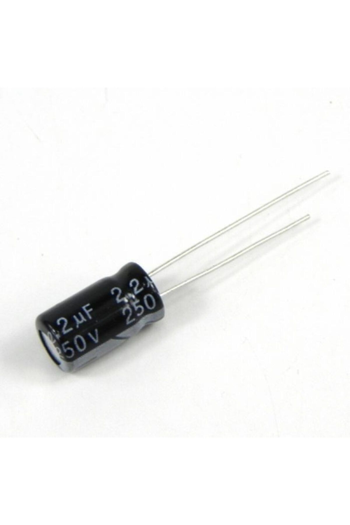 Daix 2.2mf 250v - 2.2uf 250v Elektrolitik Kondansatör 6x12 10 Adet
