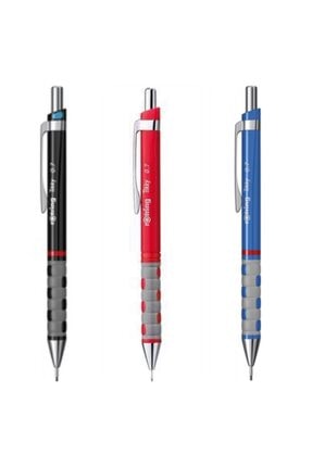 Tikky Versatil Kalem 0.7 Siyah Kırmızı Mavi Image 0